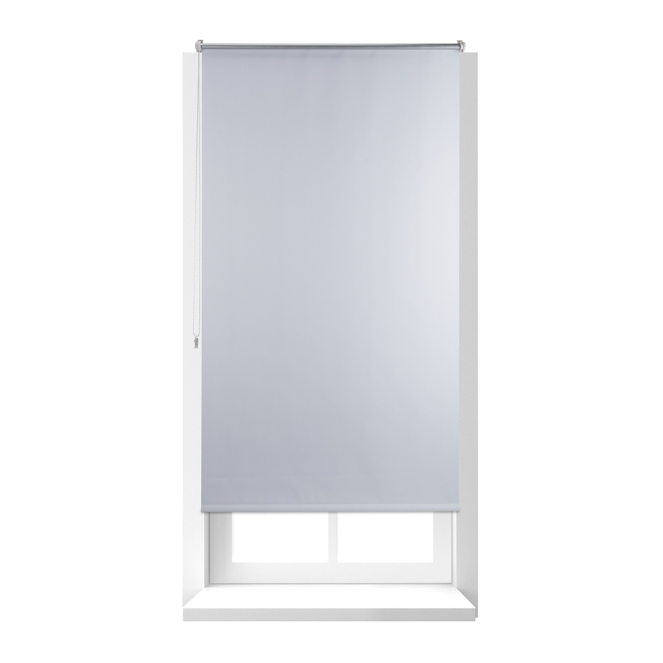 Verdunklungsrollo Thermo Verdunklungsrollo weiß, relaxdays, 90x160cm günstig online kaufen