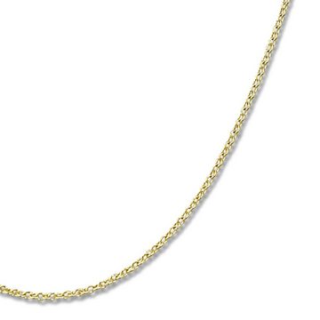 GoldDream Goldkette GoldDream Damen Colliers Halskette 42cm (Collier), Damen Colliers Halskette 42cm, 333 Gelbgold - 8 Karat, Farbe: goldfarb