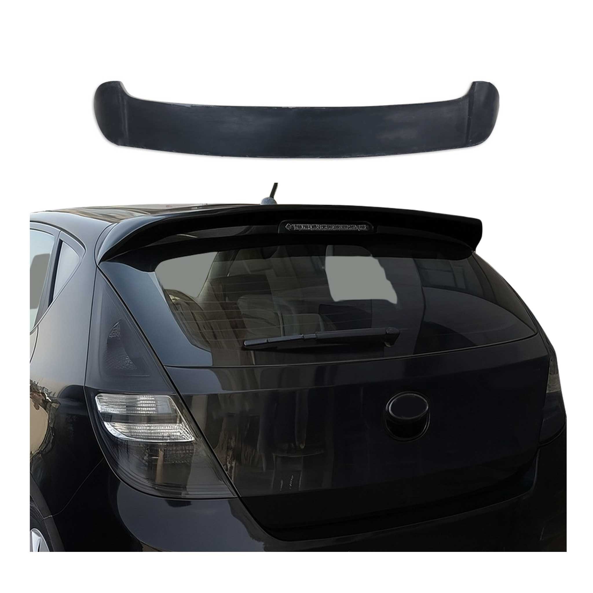 OMAC Heckstoßstange Heckspoiler Dachspoiler Flügel für Hyundai i30 2007-2012 Schrägheck, 1-St.