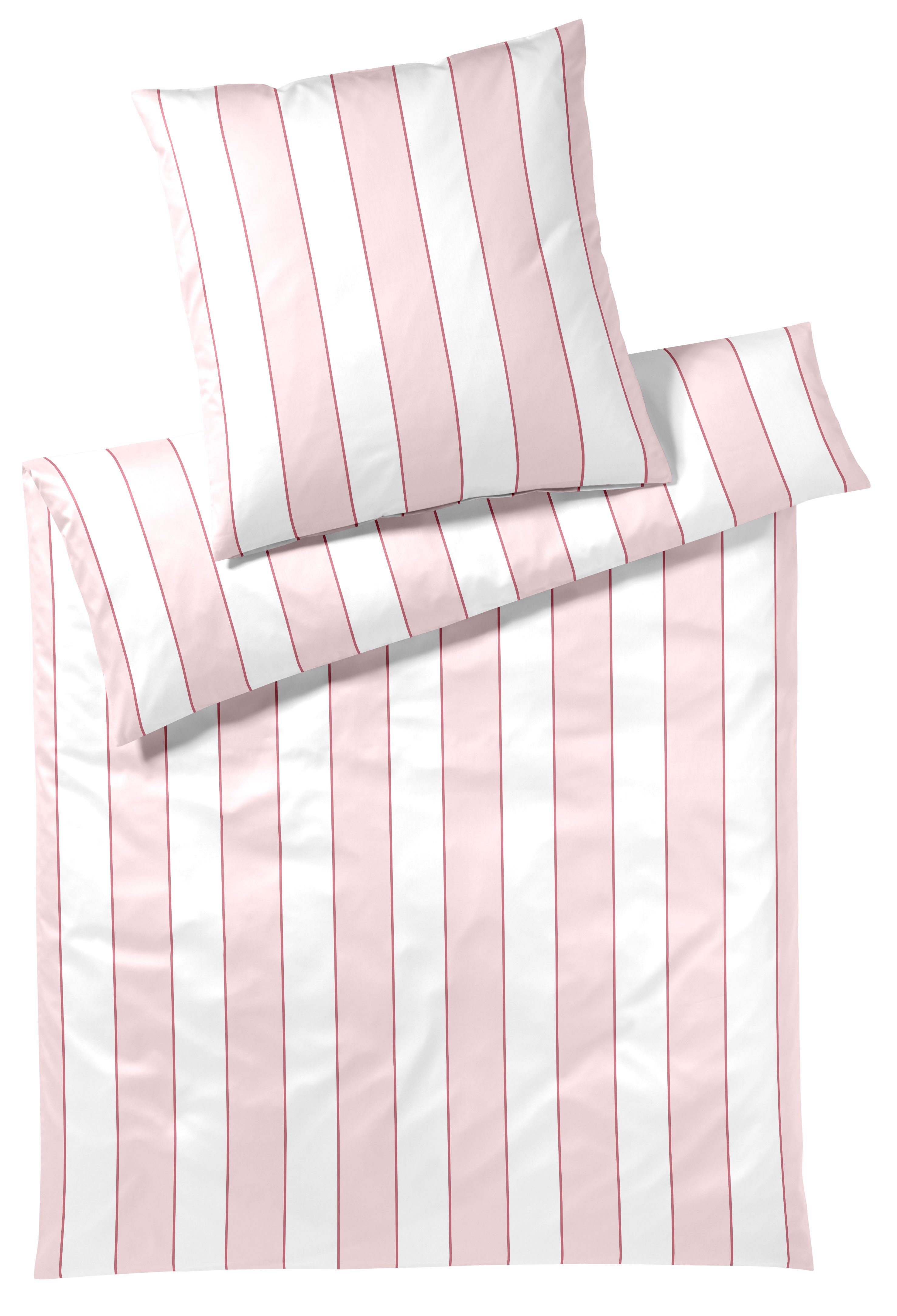 Elegante Bettwäsche Levens, Mako-Satin, 2 teilig, günstig online kaufen