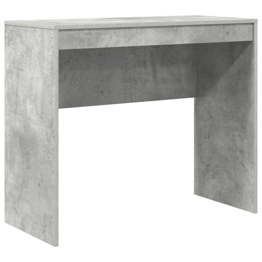 vidaXL Schreibtisch Schreibtisch Beton Grau 90 x 40 x 76 cm (1-St)