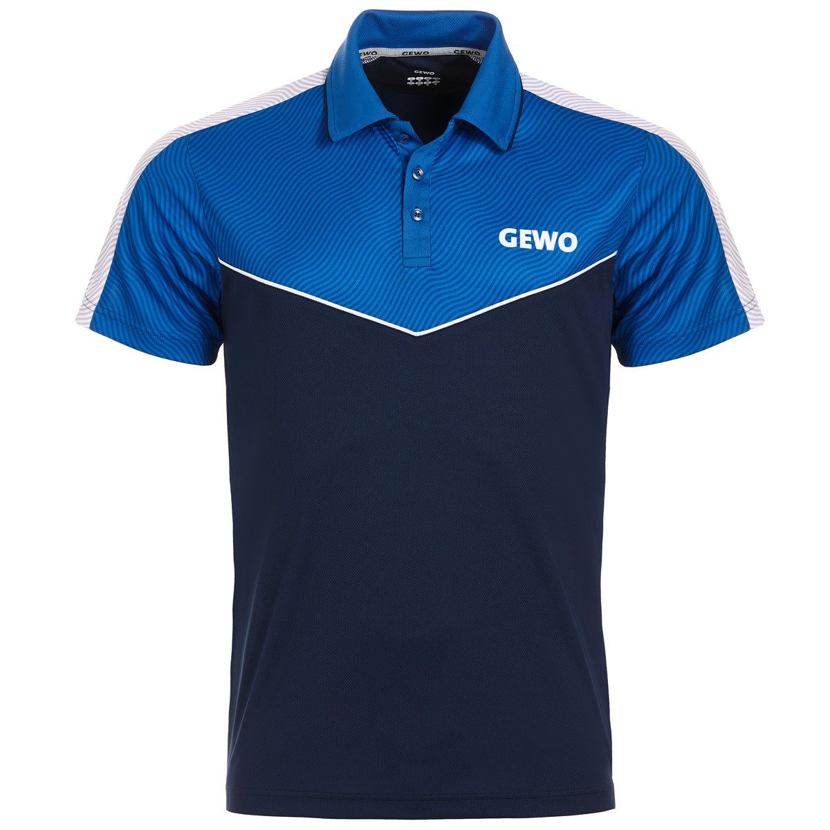 Gewo T-Shirt GEWO Hemd Prato navy/royal XXS Herren günstig online kaufen
