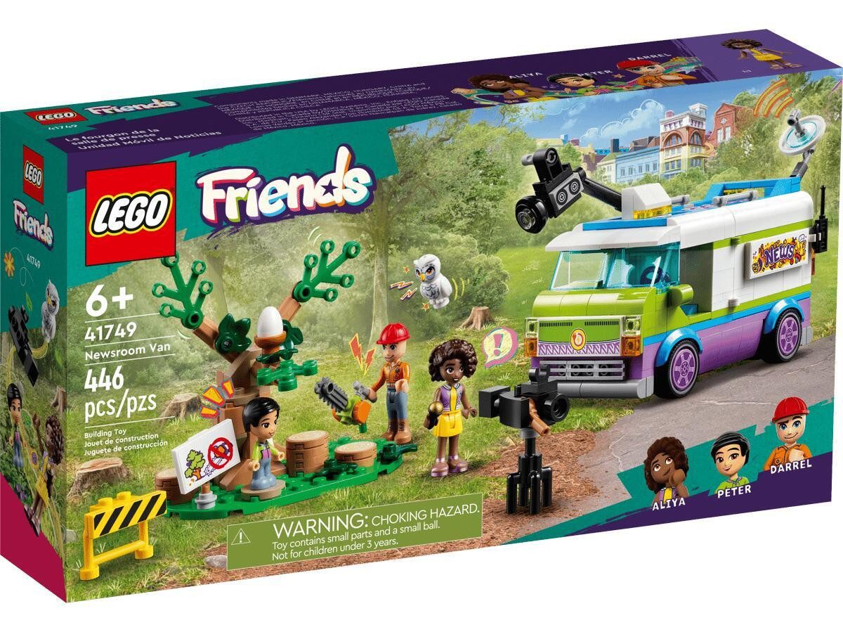 LEGO® LEGO® Friends Nachrichtenwagen 41749 Konstruktions-Spielset