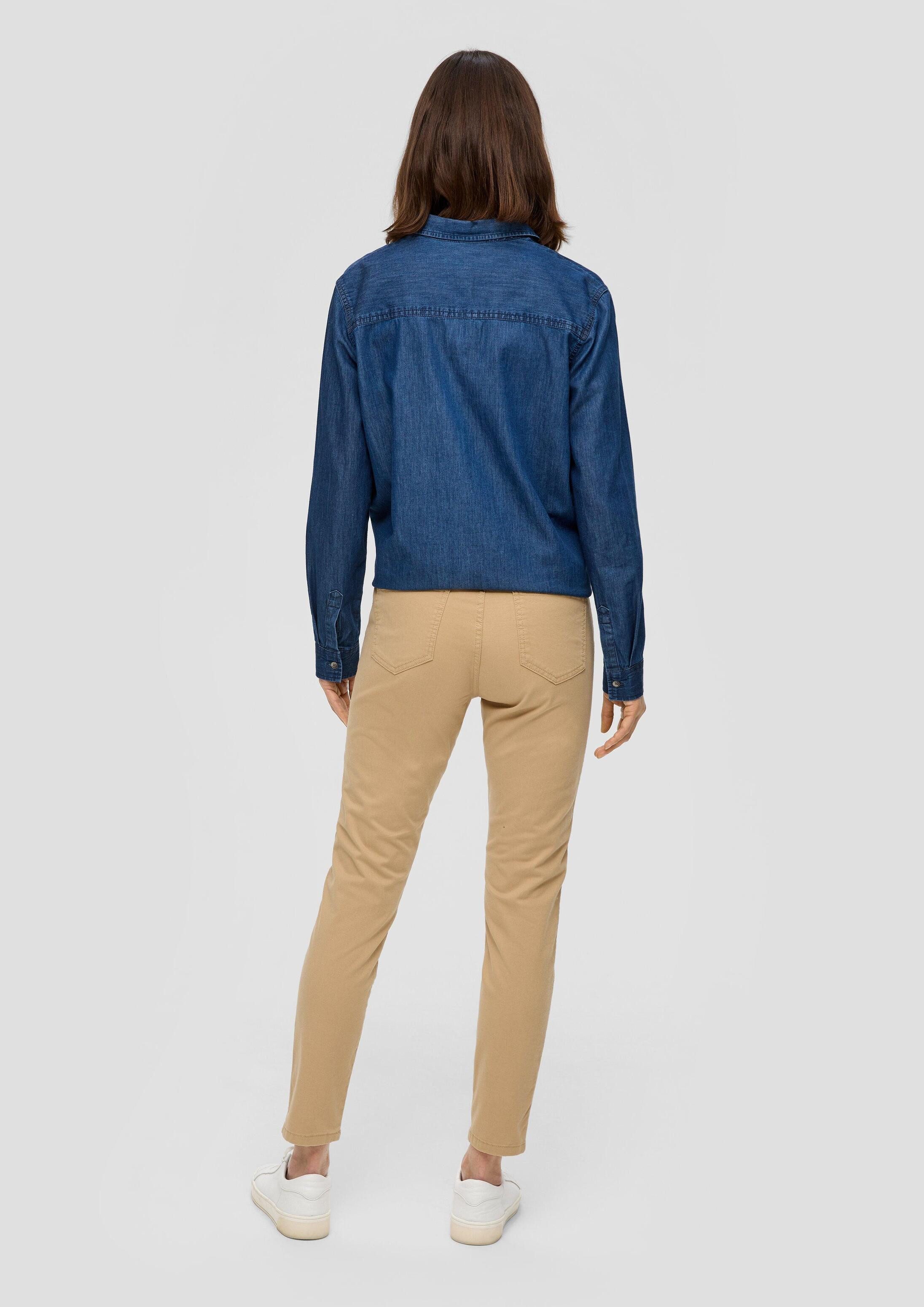 s.Oliver Chinos Hose Slim: Hose aus Baumwollstretch