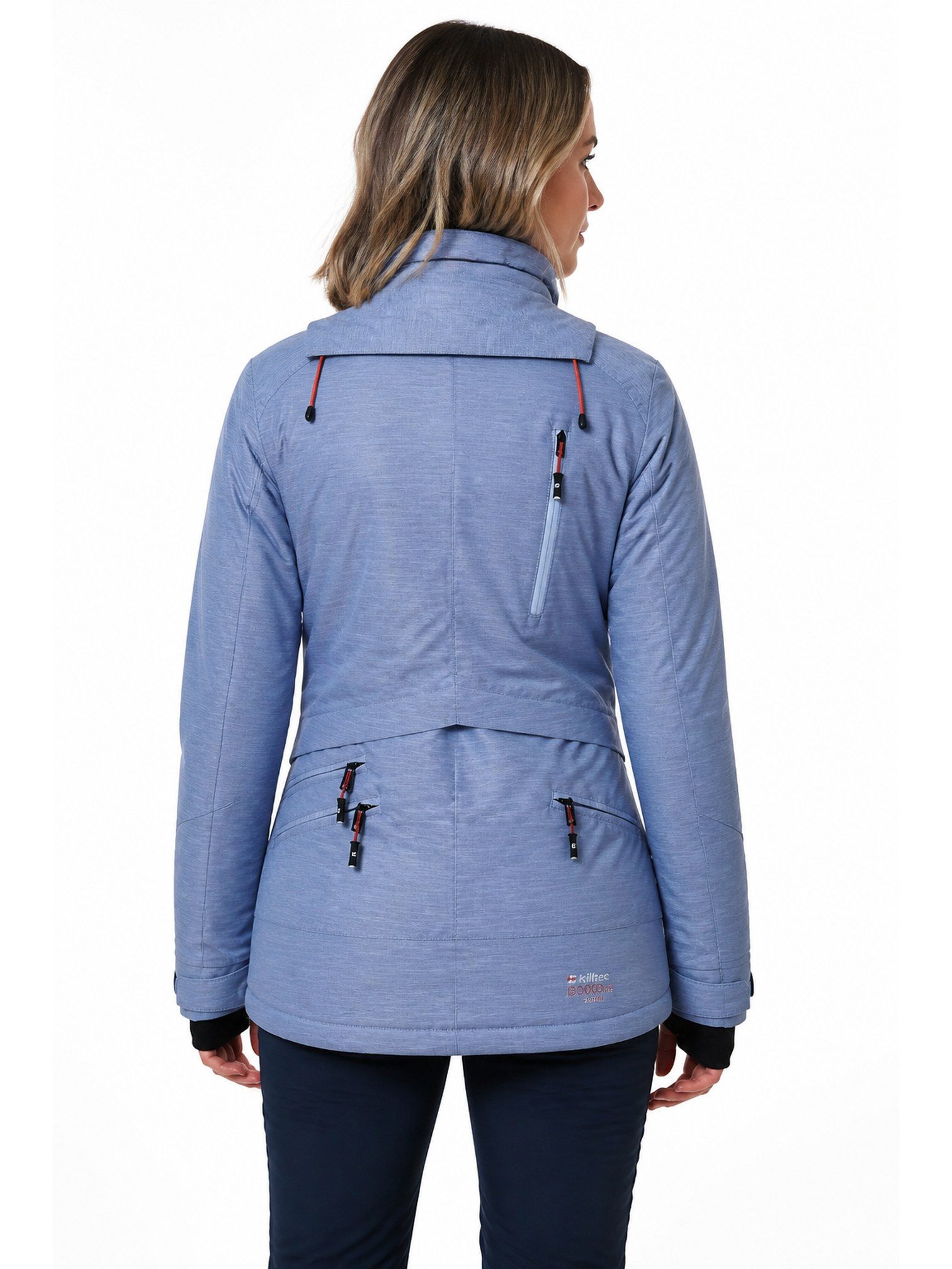 Killtec Skijacke KSW 110 WMN SKI JCKT CS Damen Winterjacke, Funktionsjacke viele praktische Taschen – Bild 4 von 5