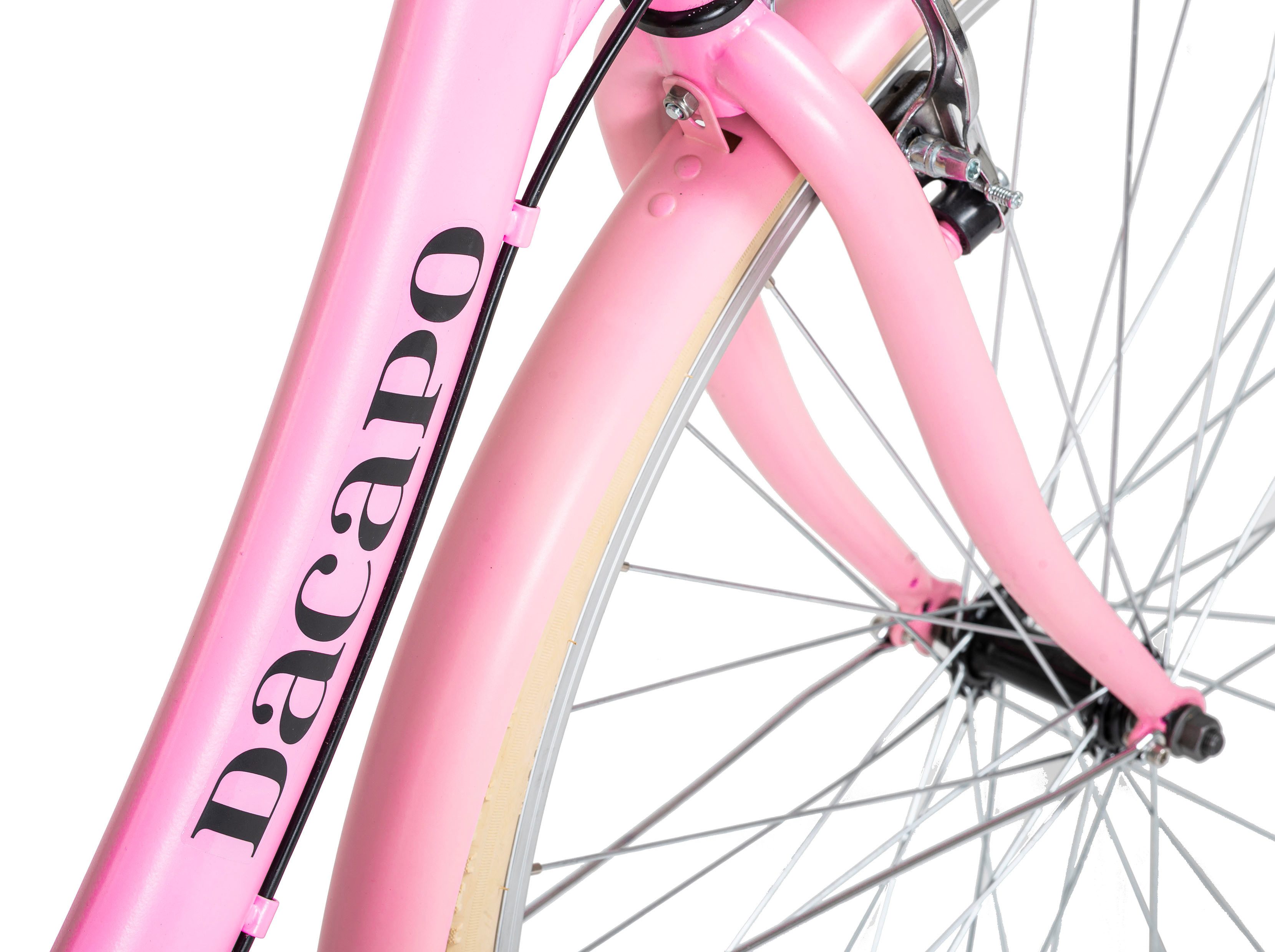 Dacapo city bike Toscana, 6 gears, derailleur gears