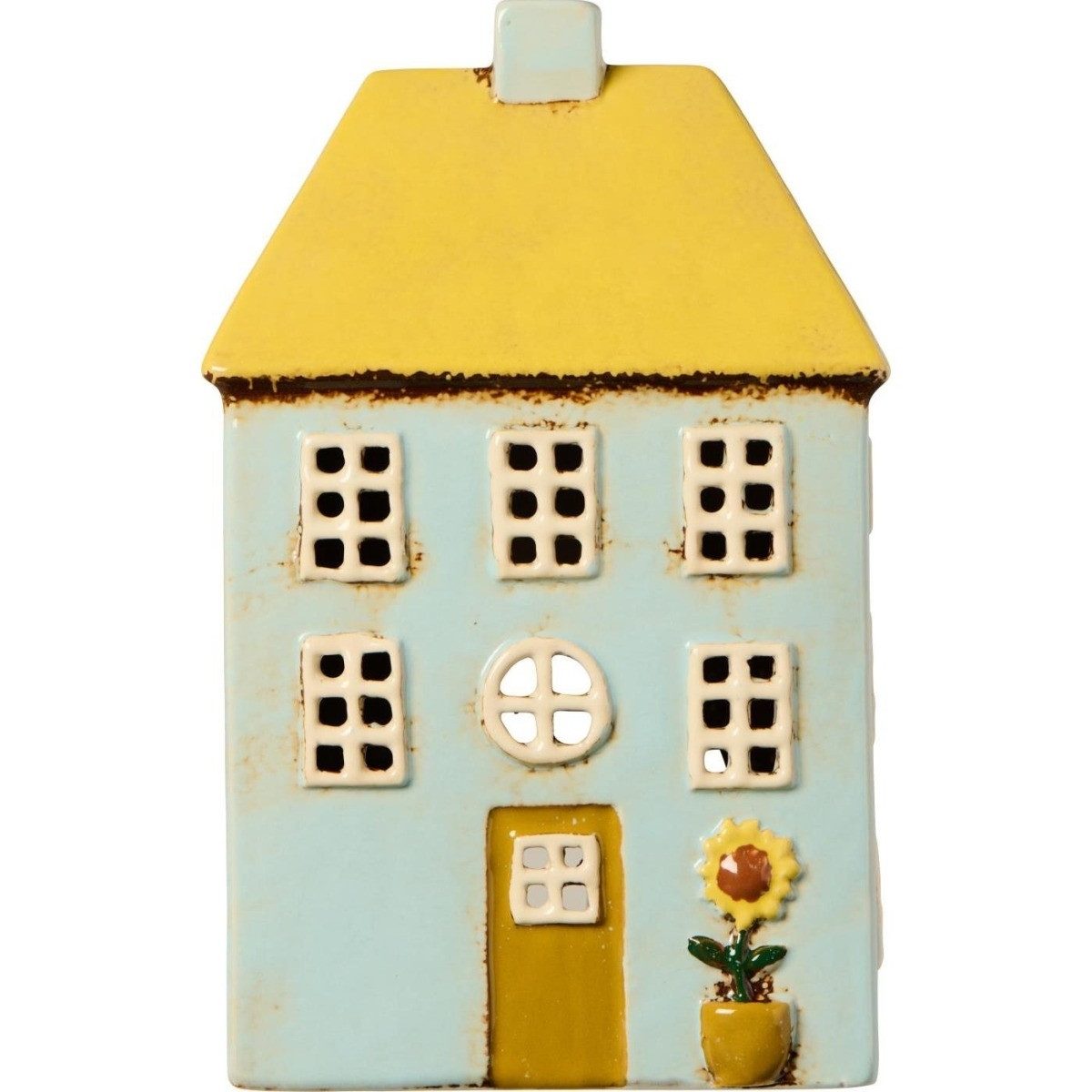 Ib Laursen Teelichthalter Teelichthaus Keramik Deko günstig online kaufen