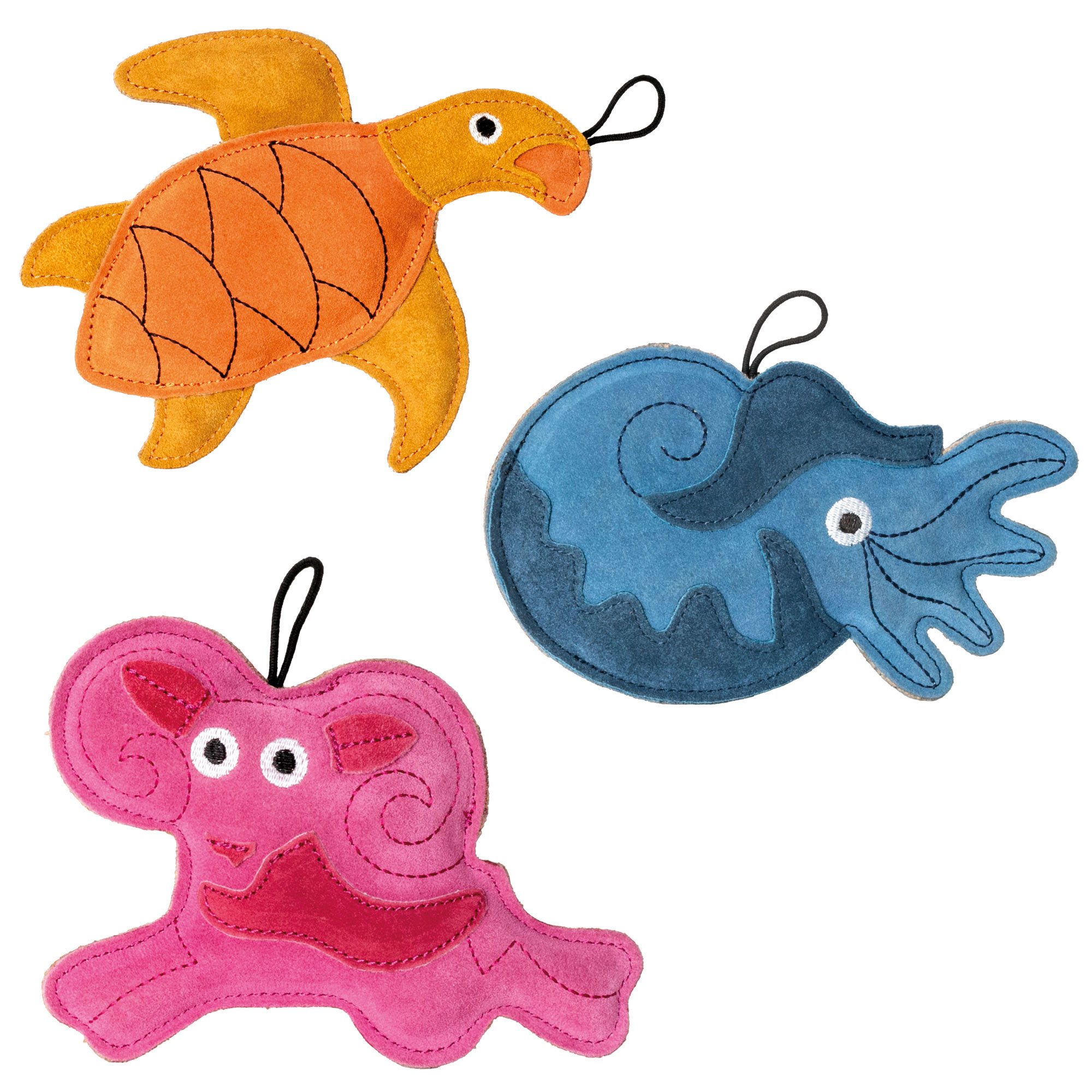 Kiwi Walker Dummy KIWI WALKER® Hundespielzeug aus Leder, Leder, Packung (1-tlg) aus organischen Materialien