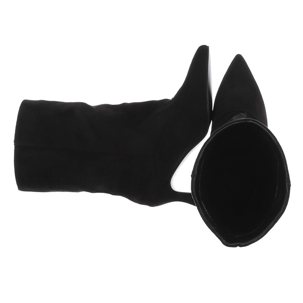 Ital-Design Damen Stiefel mit Stilettoabsatz und spitzer Form Stiefel (92457673) Pfennig-/Stilettoabsatz Stiefel in Schwarz – Bild 2 von 5