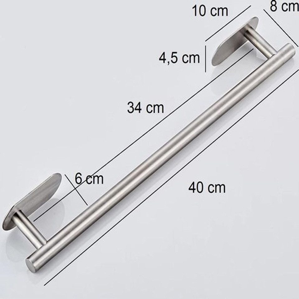 Venkuber Handtuchhalter ohne Bohren Edelstahl Handtuchstange Selbstklebend, günstig online kaufen