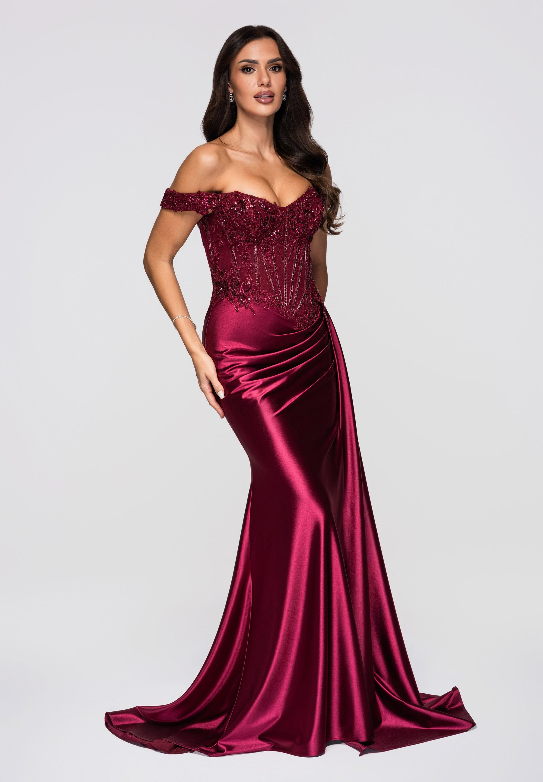 OMBRE Abendkleid Elegantes Abendkleid günstig online kaufen