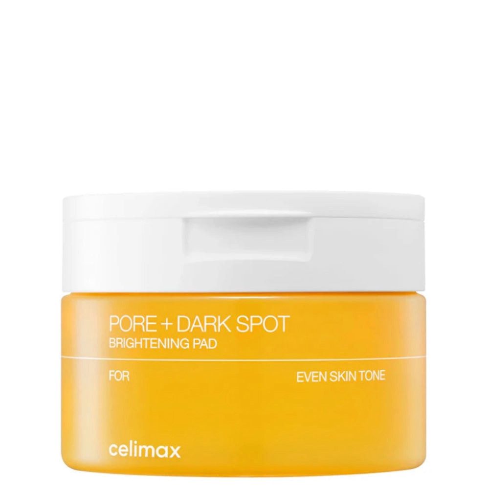 celimax Gesichts-Reinigungsmaske Celimax, Pore+Dark Spot Brightening Pad - 40 Pads, Aufhellende Tonerpads mit Niacinamid und Tranexamsäure