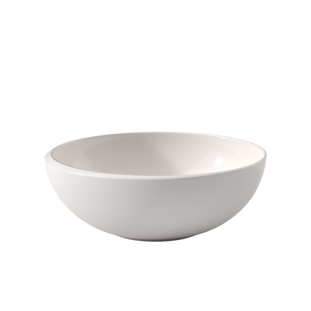 Villeroy & Boch Salatschüssel NewMoon, Porzellan, Spülmaschinengeeignet