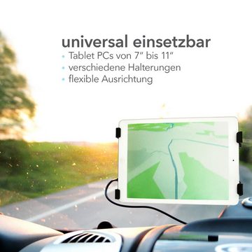 Goods+Gadgets Universal Tablet-Halter Tablet-Ständer, (KFZ Auto-halterung, Kopfstütze Befestigung)