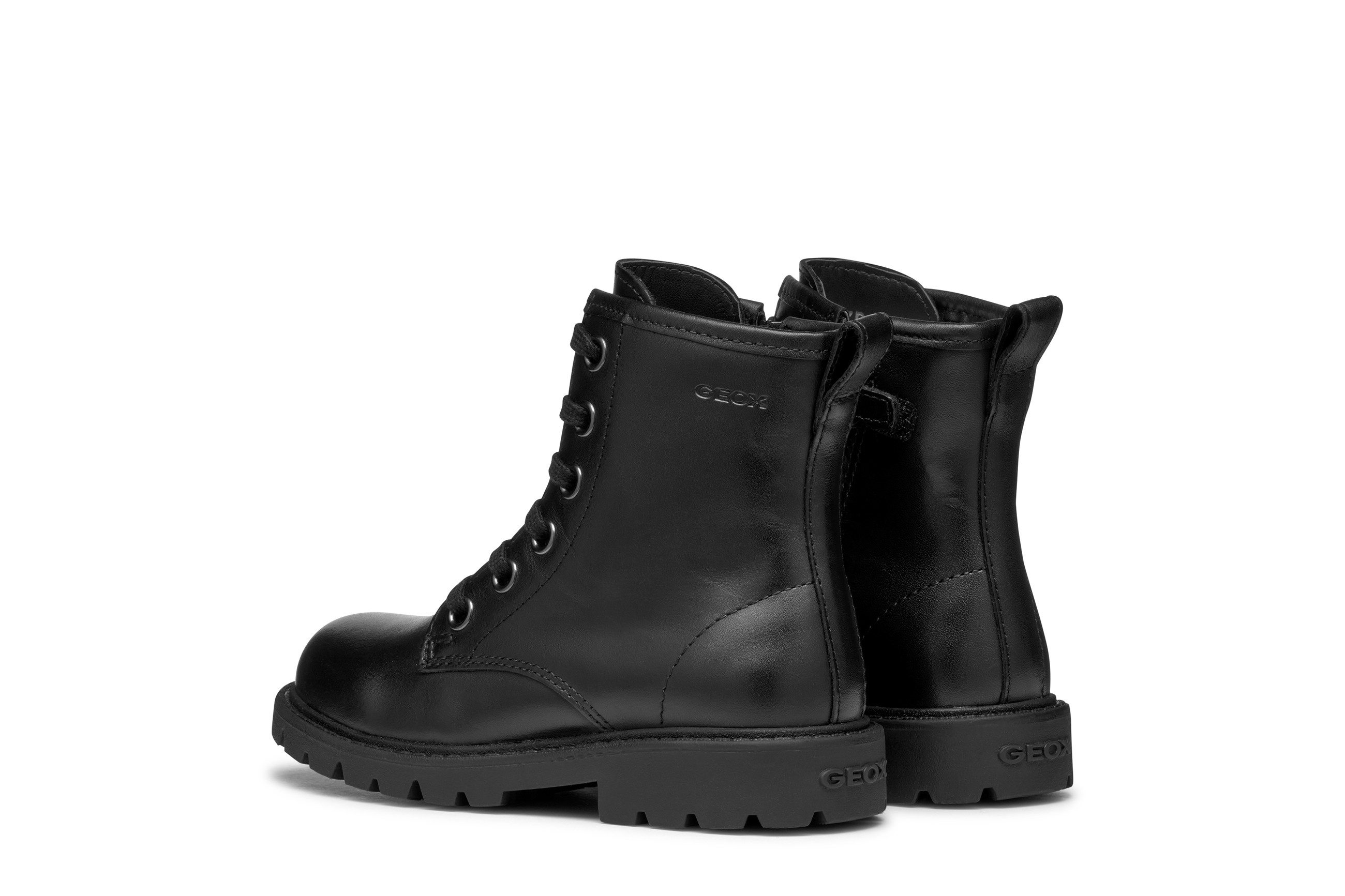 Geox J SHAYLAX GIRL Schnürboots Klassischer Schnürboots, Größenschablone zum Download