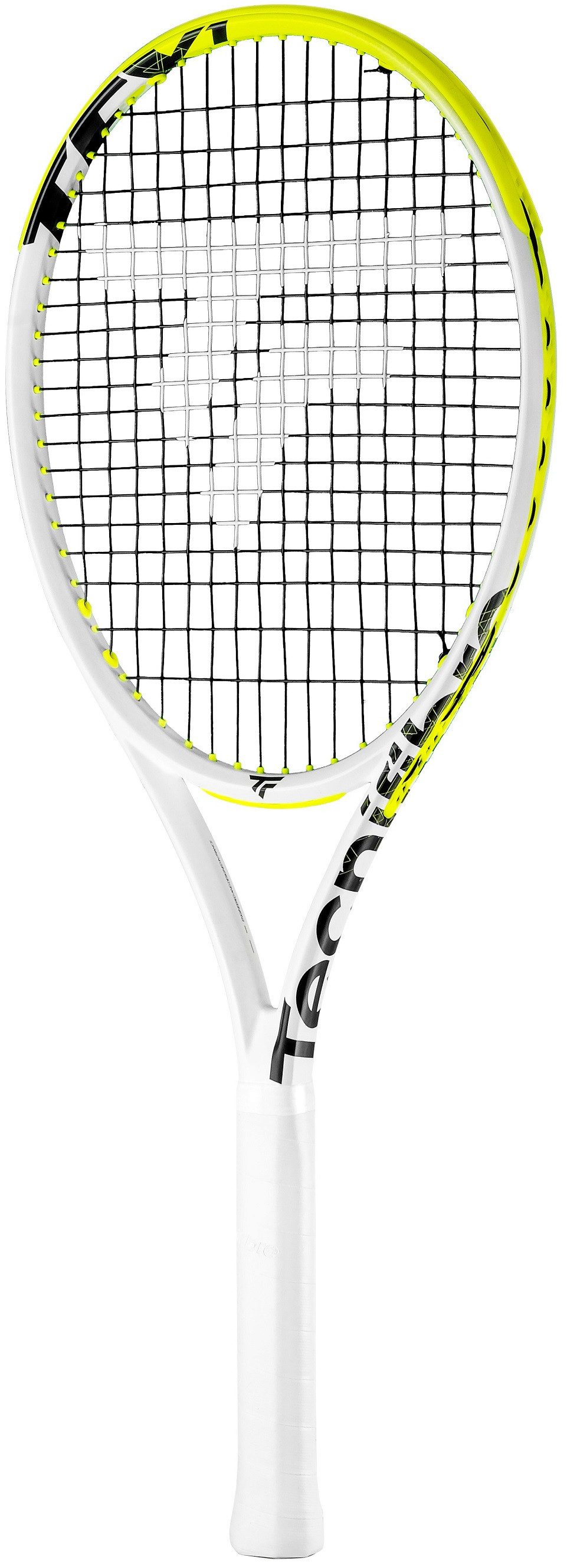Tecnifibre Tennisschläger TF-X1 285 V2 100in/285g/Turnier 2024 weiss/gelb - besaitet