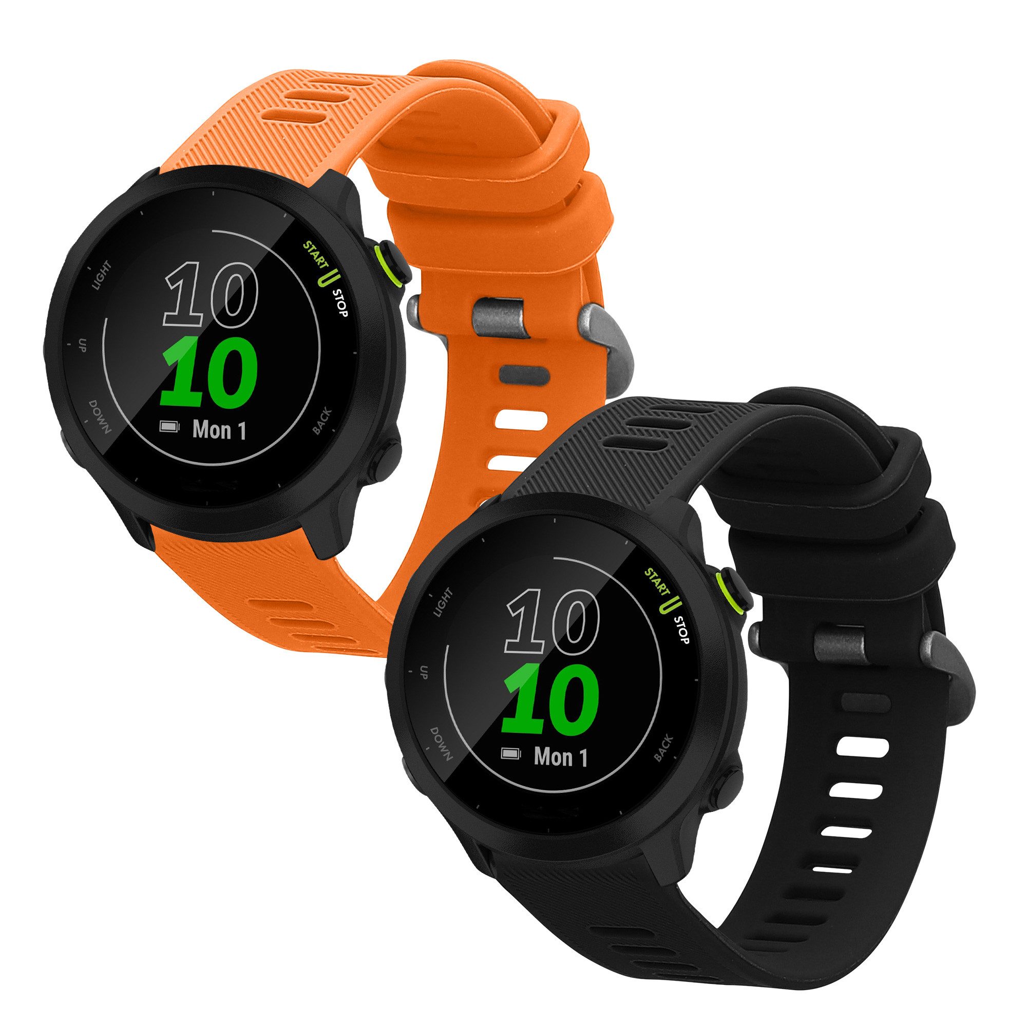 kwmobile Uhrenarmband 2x Sportarmband für Garmin günstig online kaufen