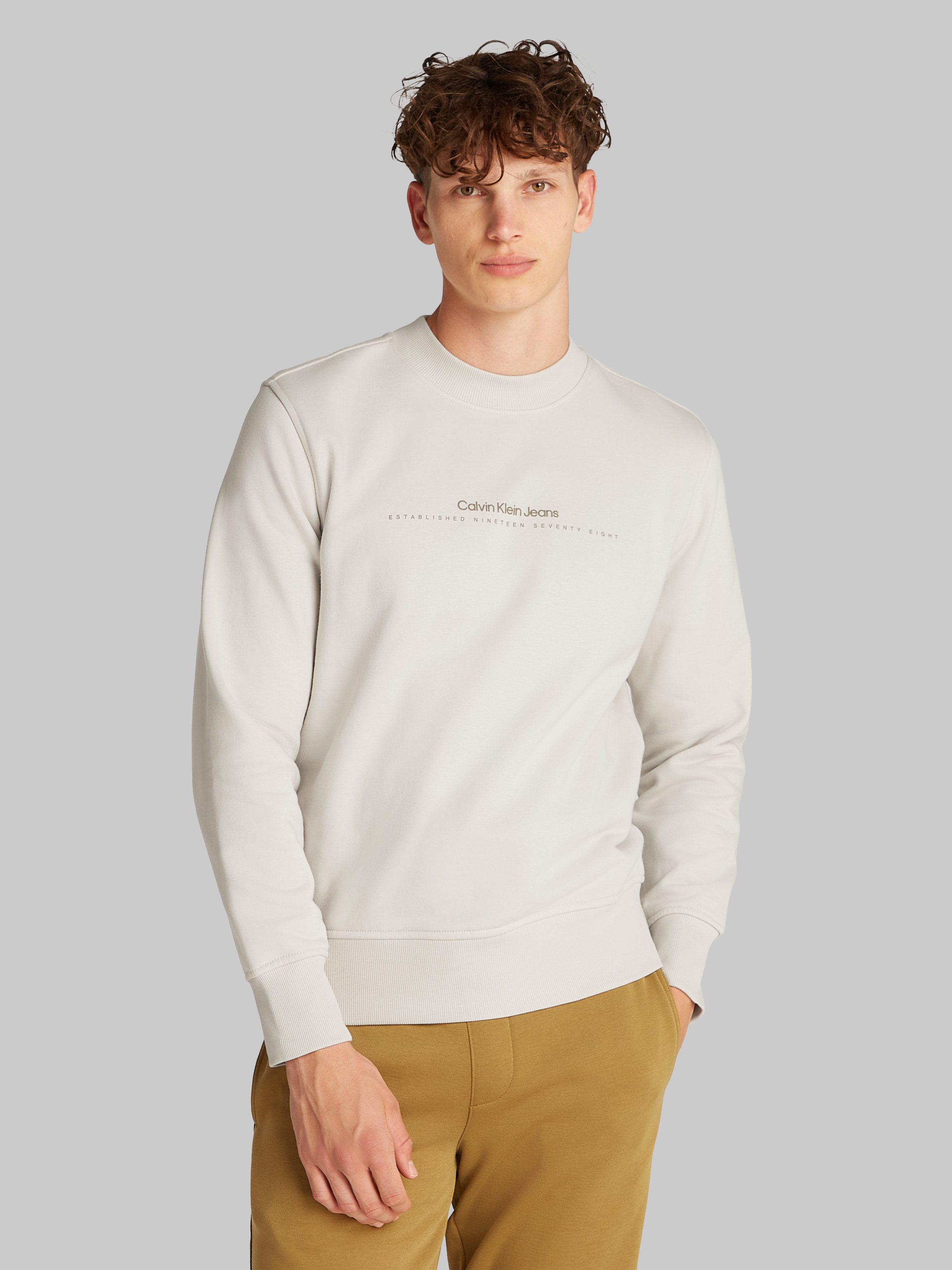 Sweatshirt MINIMAL LOGO CREW NECK