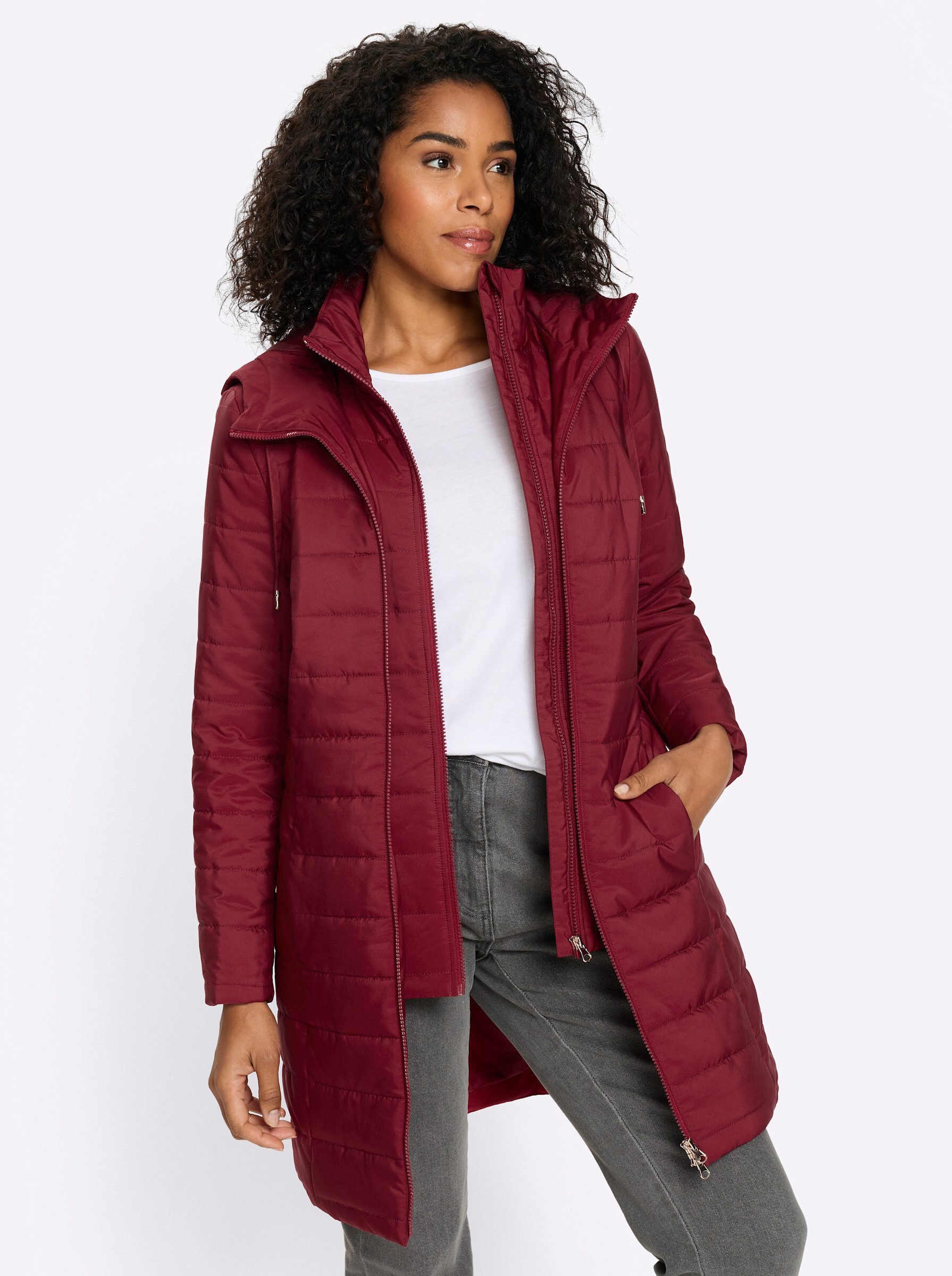 Sieh an! Allwetterjacke Longjacke Langarm günstig online kaufen
