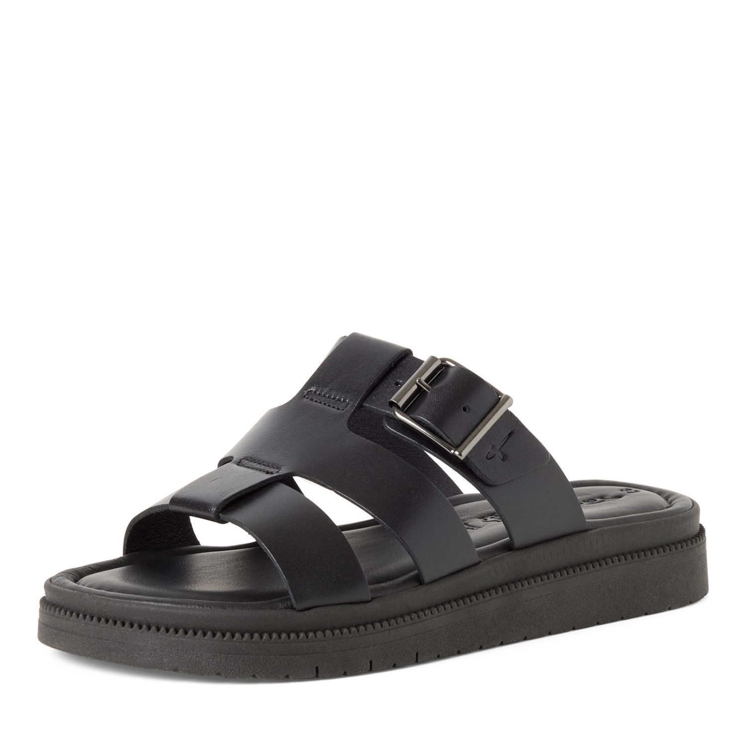 Tamaris Pantolette Schlupfschuh, Sommerschuh mit regulierbarem Schnallenverschluss