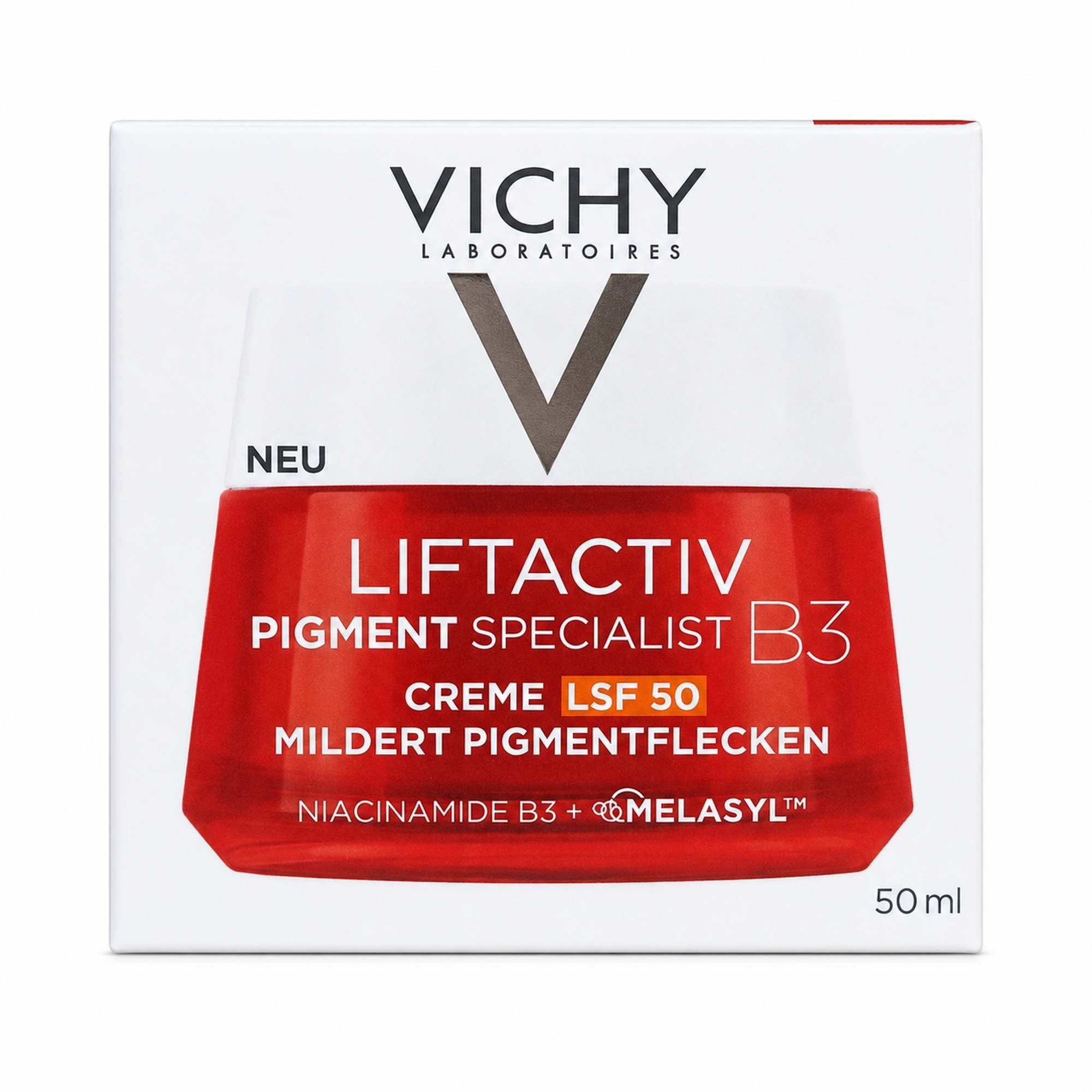 L'Oreal Deutschland GmbH Gesichtslotion VICHY LIFTACTIV B3 Anti-Pigmentflecken Cre.LSF 50 50ml PZN 18092497