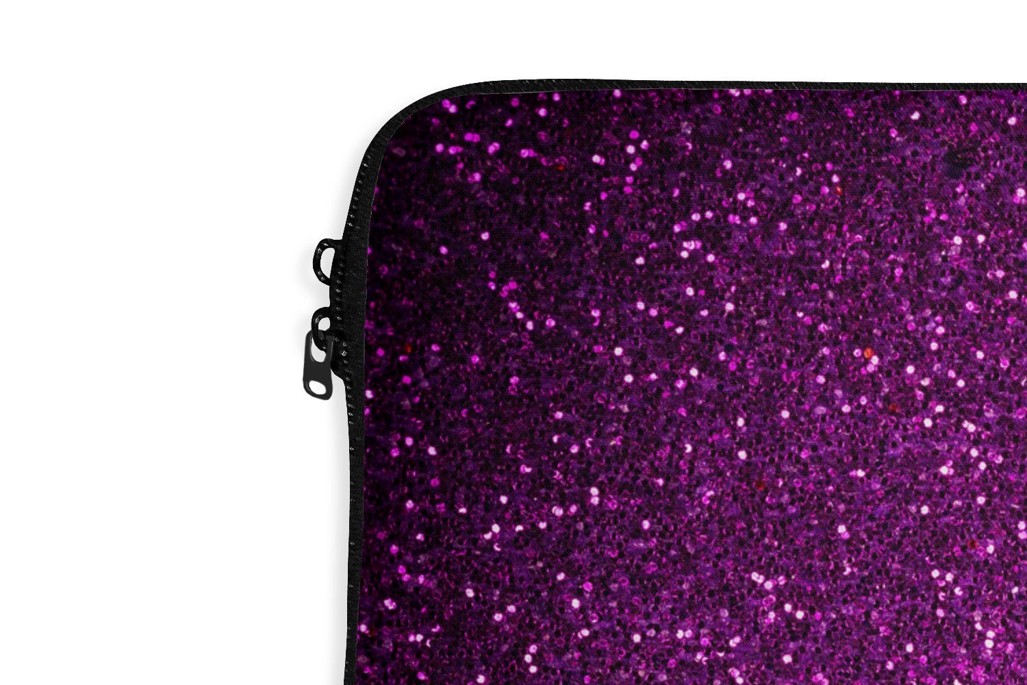 MuchoWow Laptop-Hülle Lila - Rosa - Muster - Abstrakt 13.3 Zoll, Laptopsleeve, weiches Innenfutter zum Schutz Kratzern, Laptoptasche