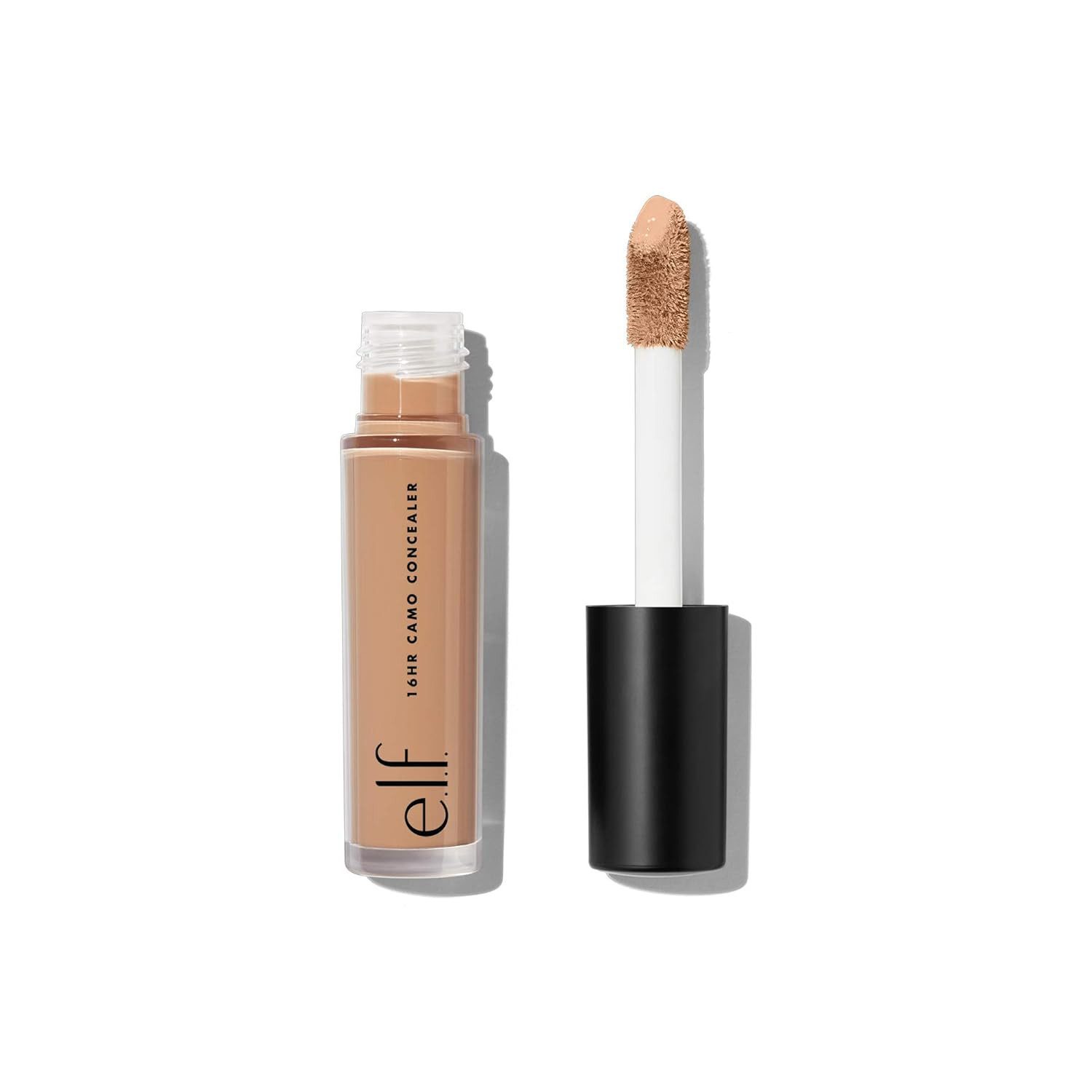 e.l.f Concealer e.l.f. 16HR Camo Concealer hohe Deckkraft matt Hellbraunes Walnuss 6ml