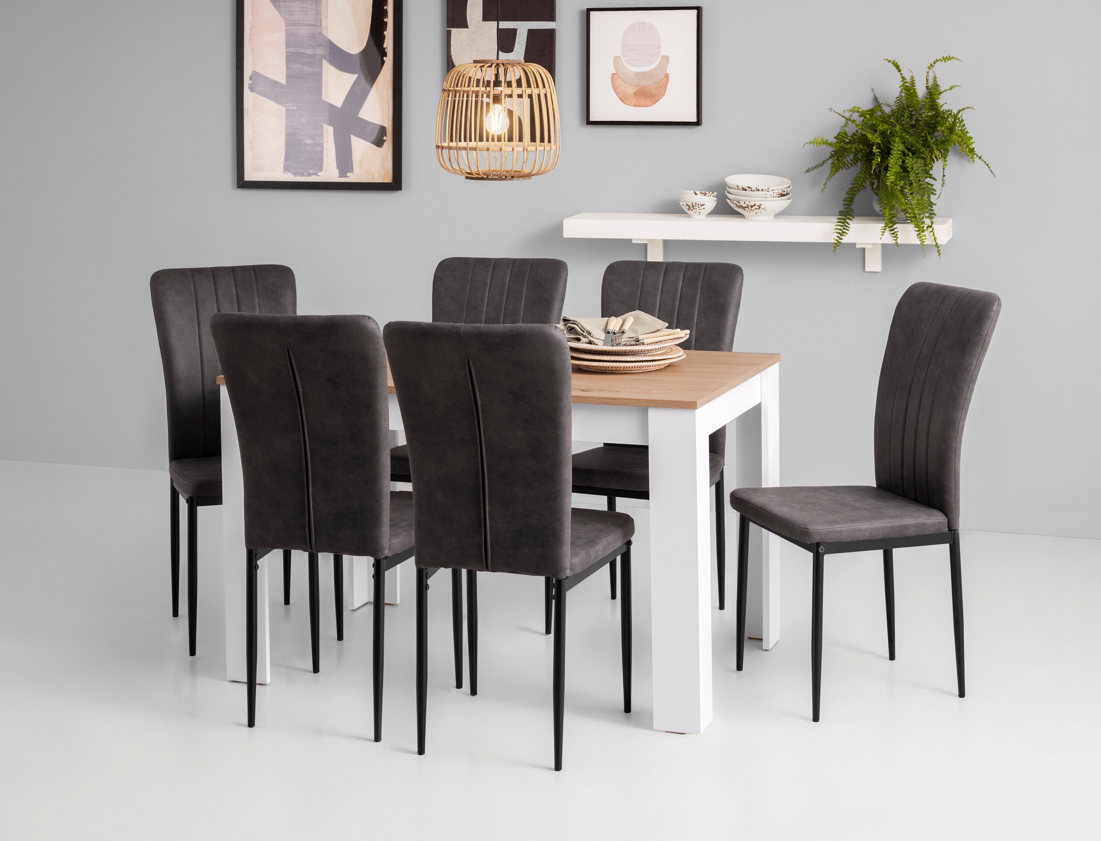 Home affaire Esstisch Bergamo Küchentisch, pflegeleichter Esstisch, erhältl günstig online kaufen