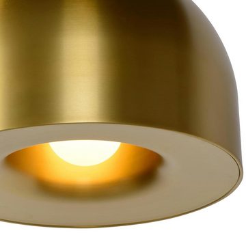 click-licht Hängeleuchte Pendelleuchte Akron in Gold-matt E27, keine Angabe, Leuchtmittel enthalten: Nein, warmweiss, Hängeleuchte, Pendellampe, Pendelleuchte