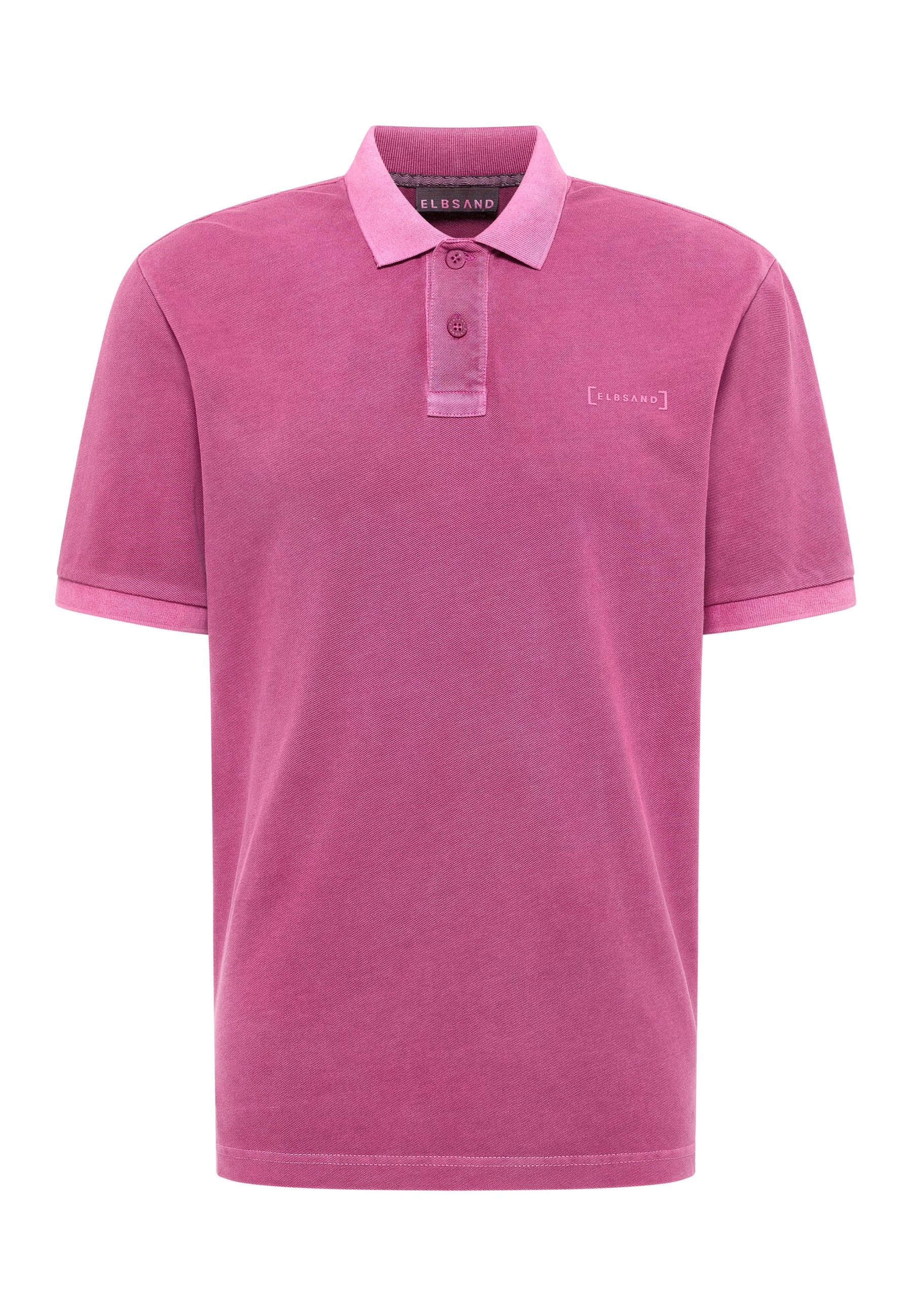 Elbsand Poloshirt Poloshirt Len Kurzarmshirt mit Polokragen (1-tlg., 1)