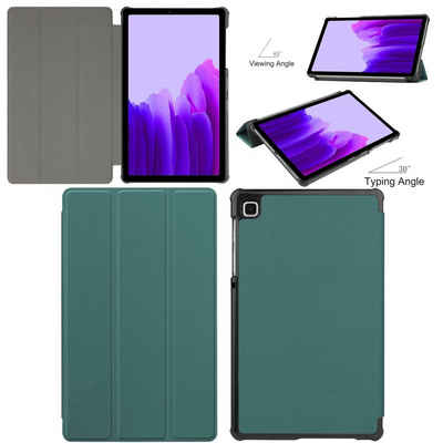 Wigento Tablet-Hülle Für Samsung Galaxy Tab A7 Lite 2021 8.7 2021 Tablet Tasche 3 folt Wake UP Smart Cover Etuis
