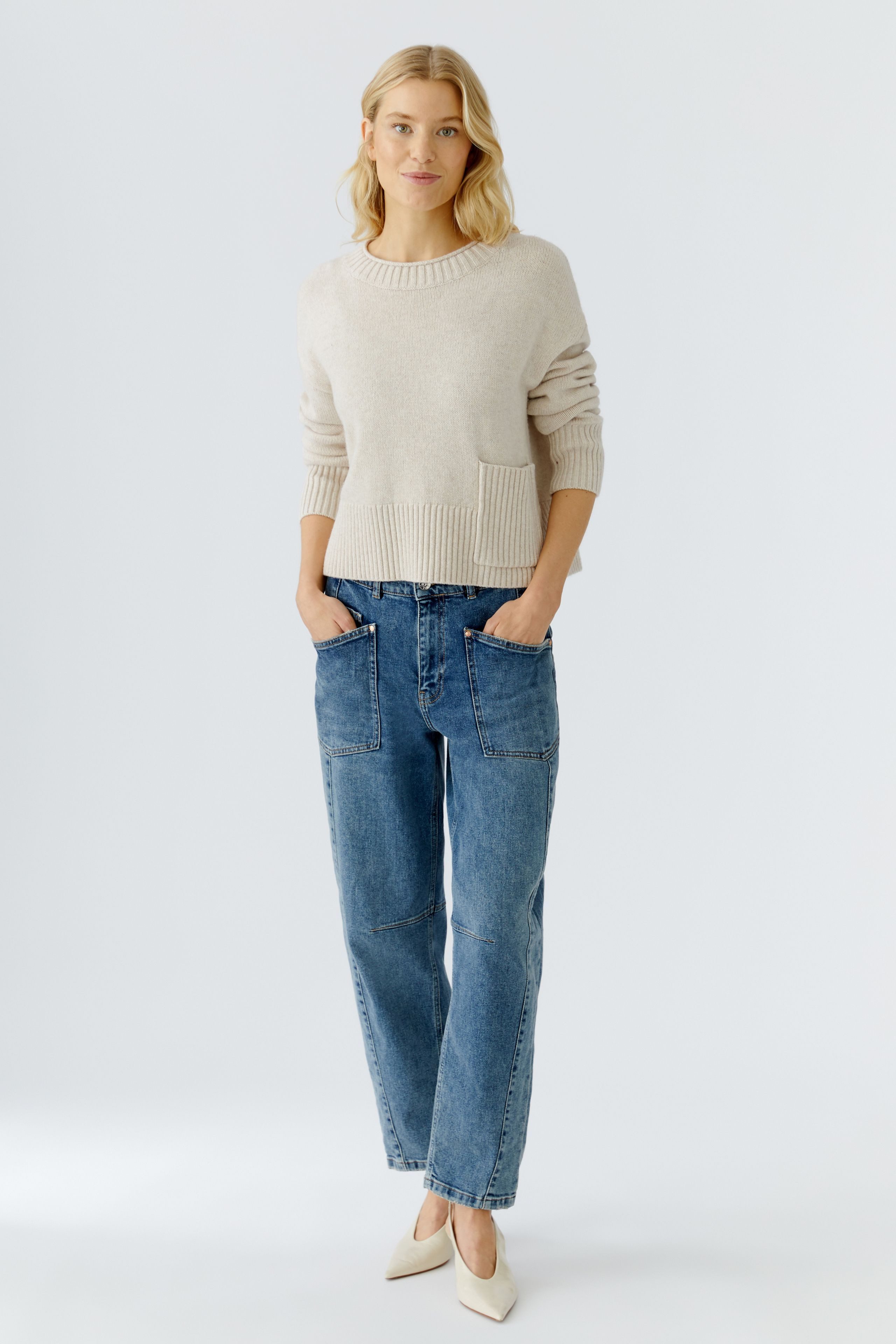 Oui Set Strickpullover