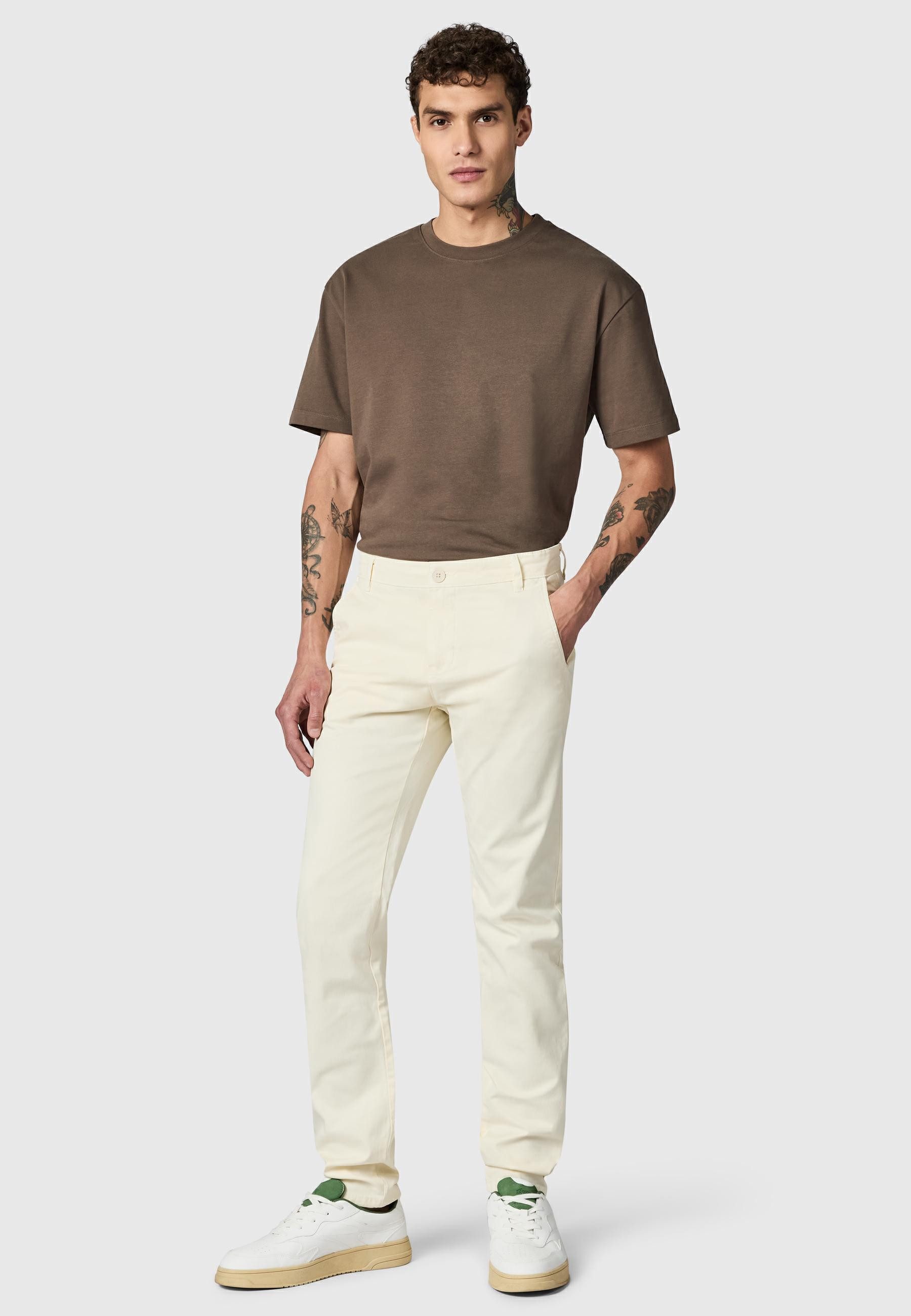 PEAK TIME Chinohose Astron Elegante Herrenhose mit Bio-Baumwolle