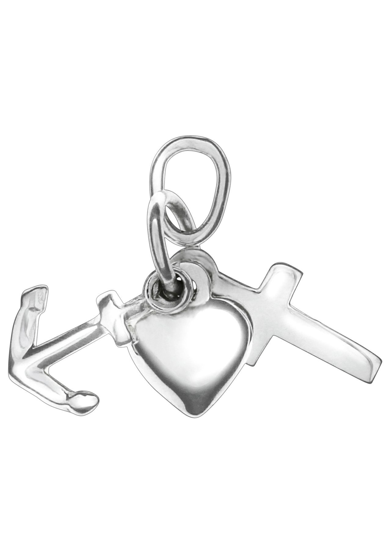 Kettenanhänger Schmuck Geschenk Silber 925 Halsschmuck Anhänger LIEBE