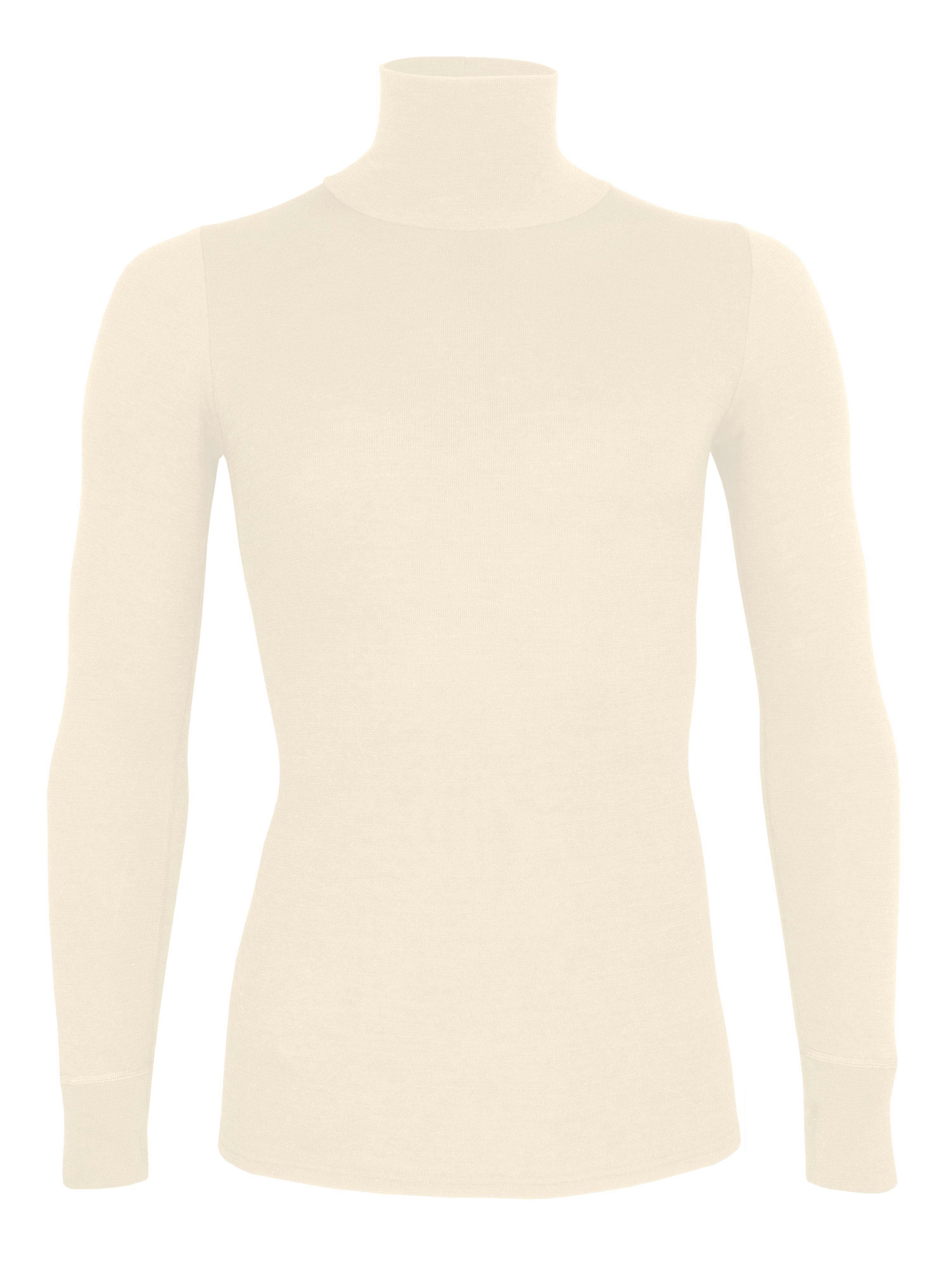 wobera NATUR Rollkragenshirt Steh-/Rollkragenshirt mit/ohne Reißverschluss günstig online kaufen