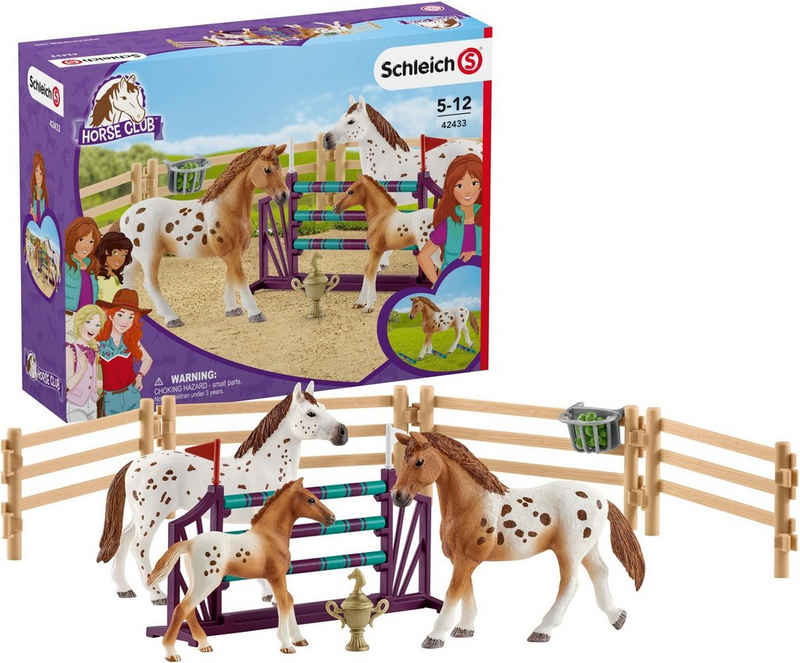 Schleich® Spielwelt HORSE CLUB, Lisas Turnier-Training (42433), Made in Europe