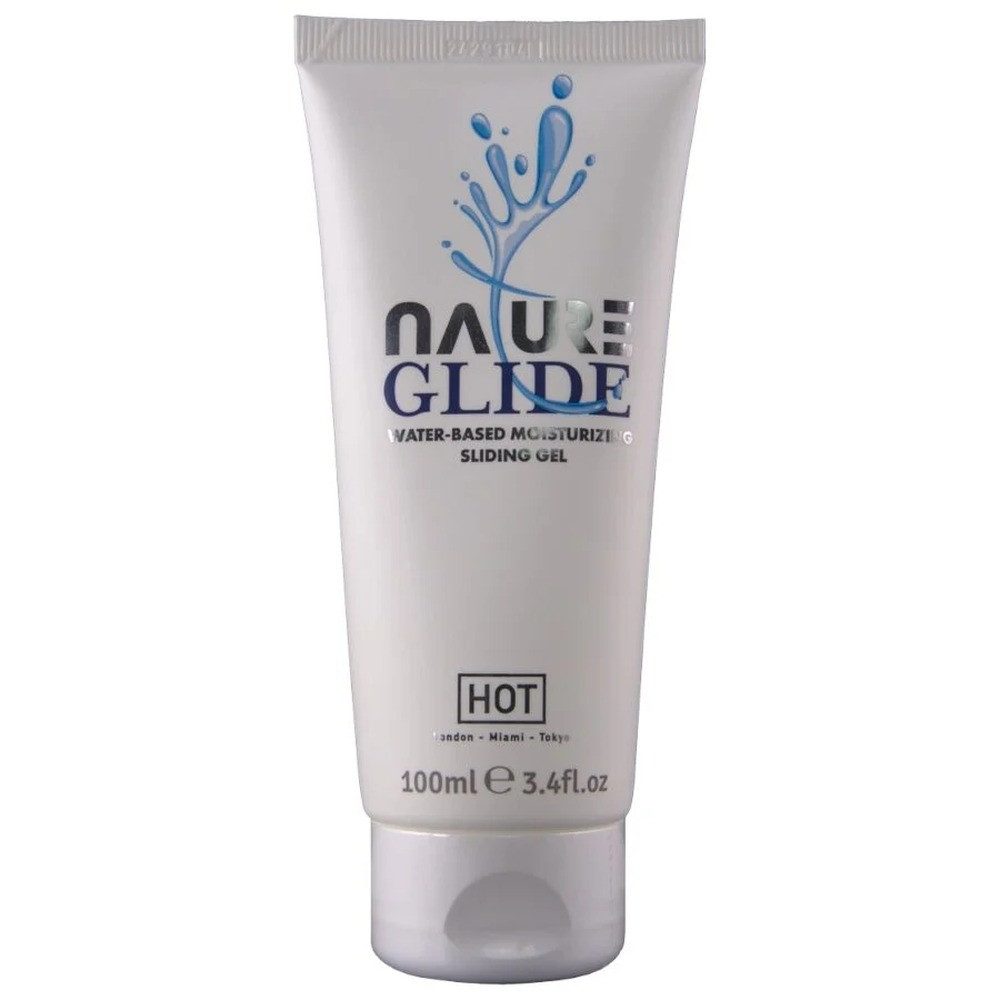 HOT Gleitgel Nature Glide Gleitmittel auf Wasserbasis 100 ml