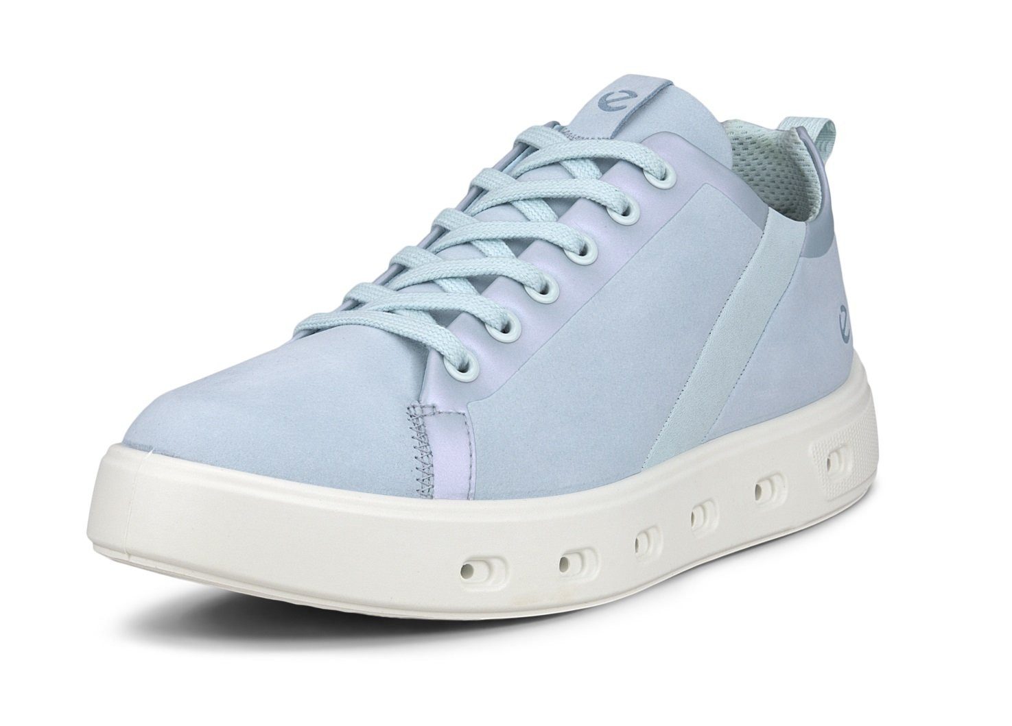 Ecco Street 720 GTX (Nubukleder, wasserdicht) hellblau Damen Sneaker