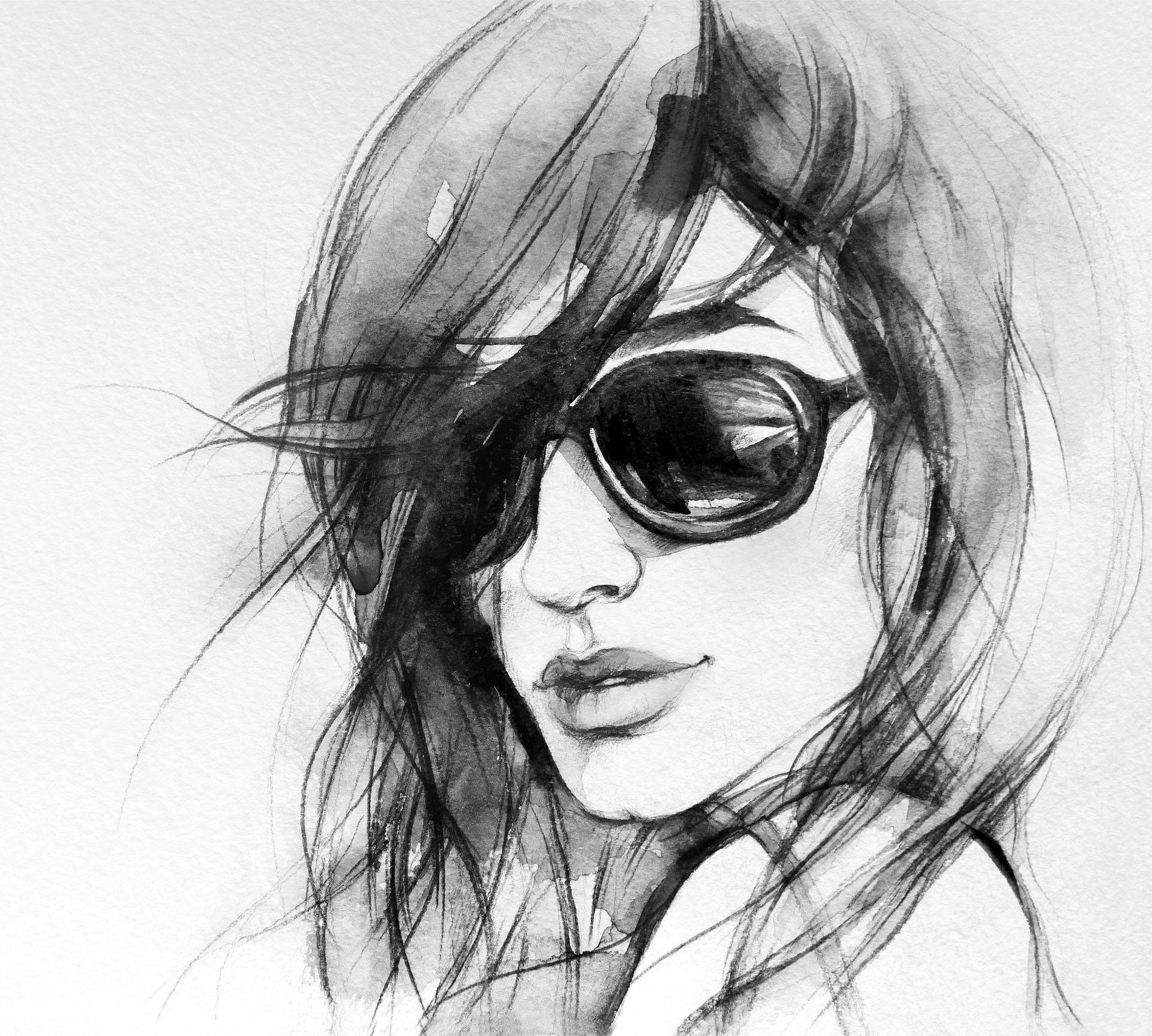 sunglasses wear I Vliestapete my Wall-Art