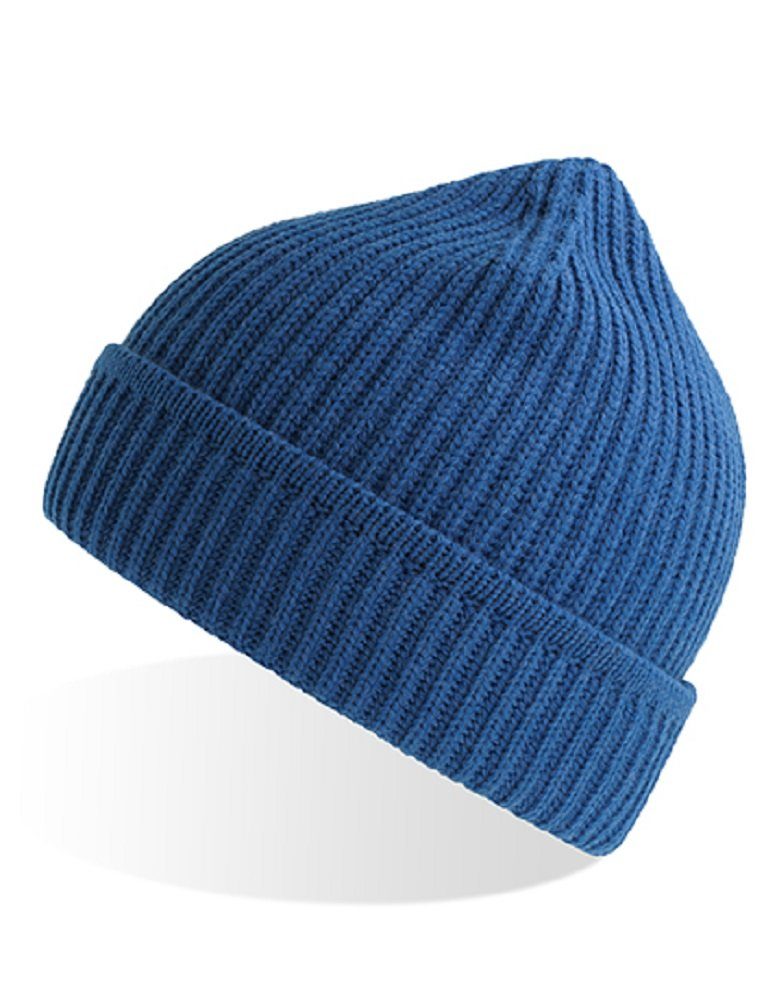 Wintermütze / Mütze Atlantis / Damen Beanie-Strickmütze Recycelter Frauen Blau Polyester Beanie