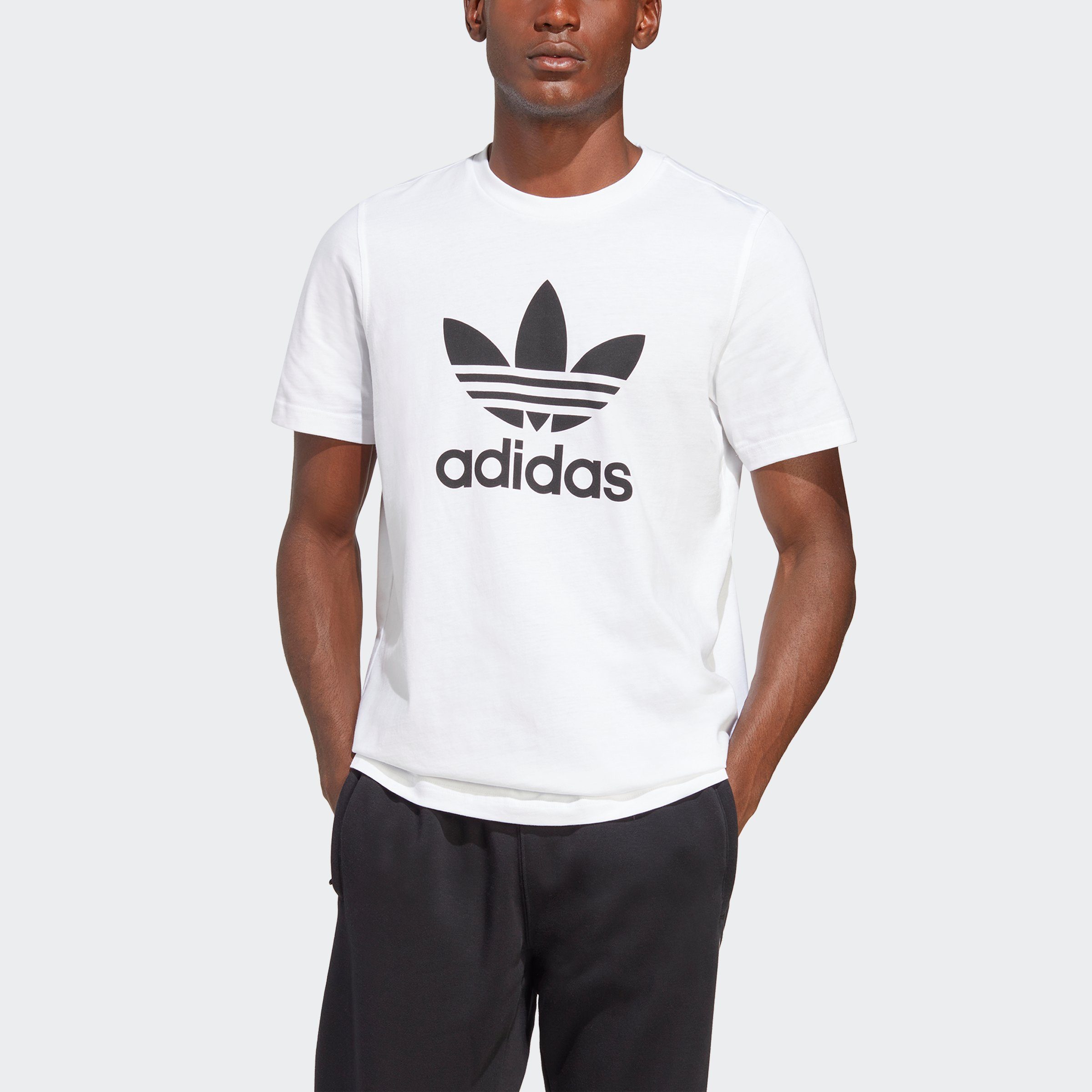 adidas Originals T-Shirt ADICOLOR Black CLASSICS / White TREFOIL