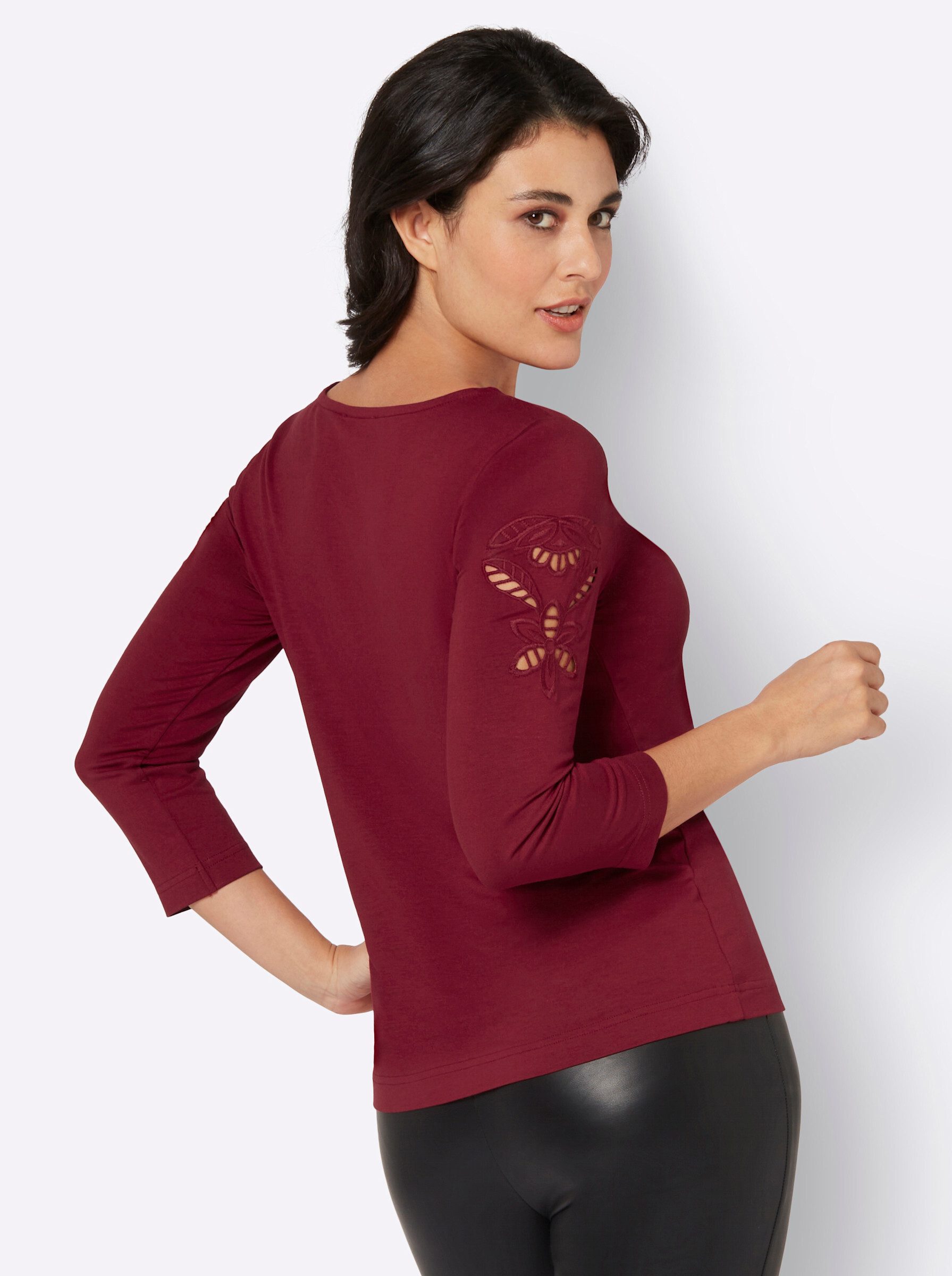 creation L T-Shirt Rundhalsshirt . günstig online kaufen