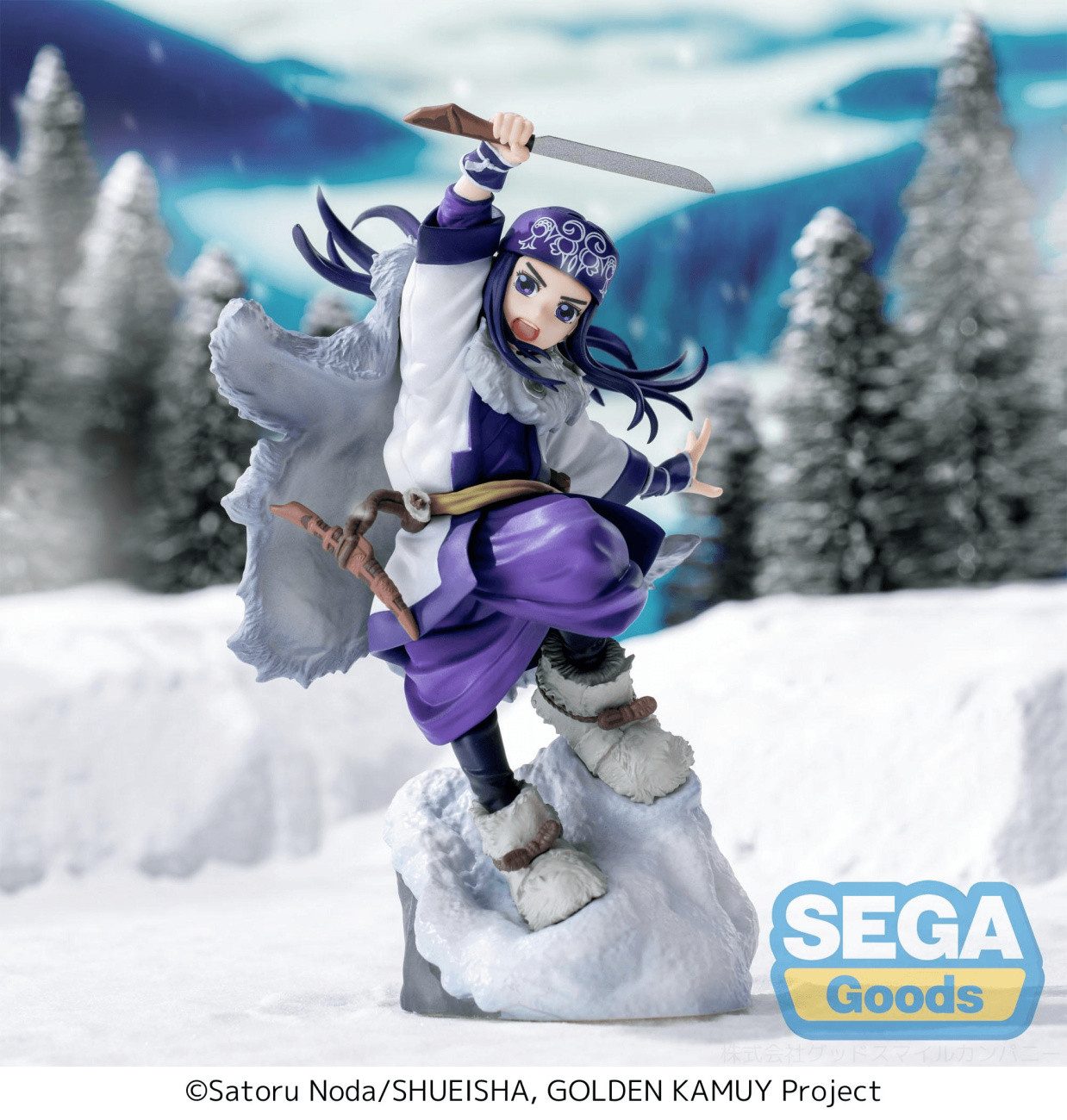 Sega Merchandise-Figur Golden Kamuy Xross Link Anime PVC Statue Asirpa 11 cm
