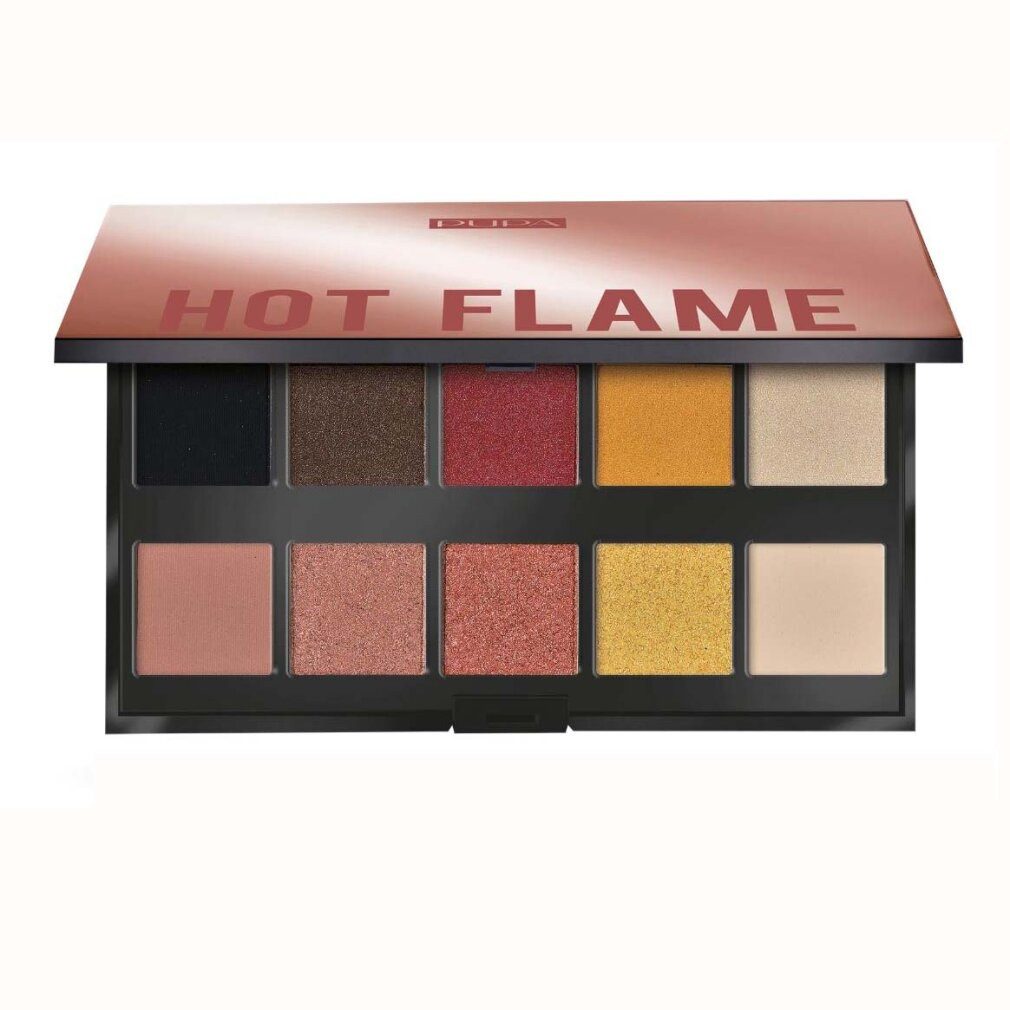 Pupa Lidschatten Make Up Stories Compact Eyeshadow Palette 002 Smokey Vibes 13.3g