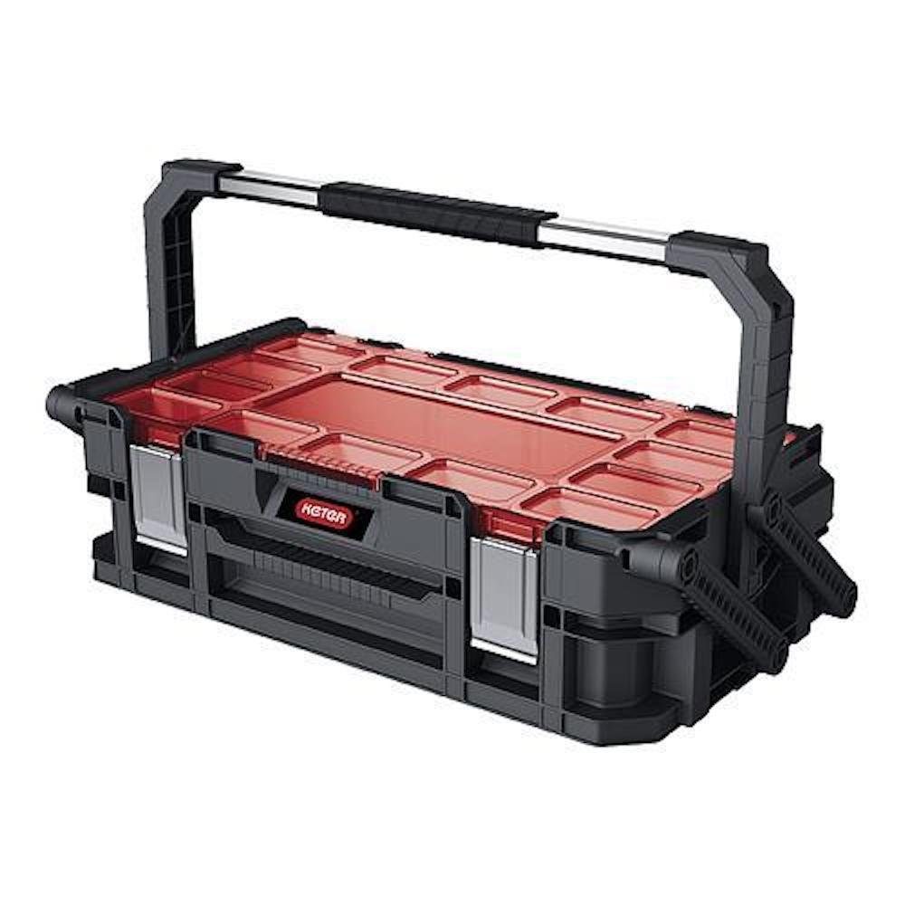 Keter Werkzeugbox Organizer-Kasten Keter® Connect Cantilever 22,56x32x16cm