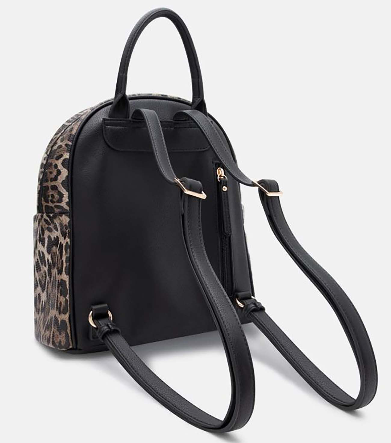 L. CREDI Cityrucksack L.CREDI Damen Rucksack PHAEDRA schwarz-mix