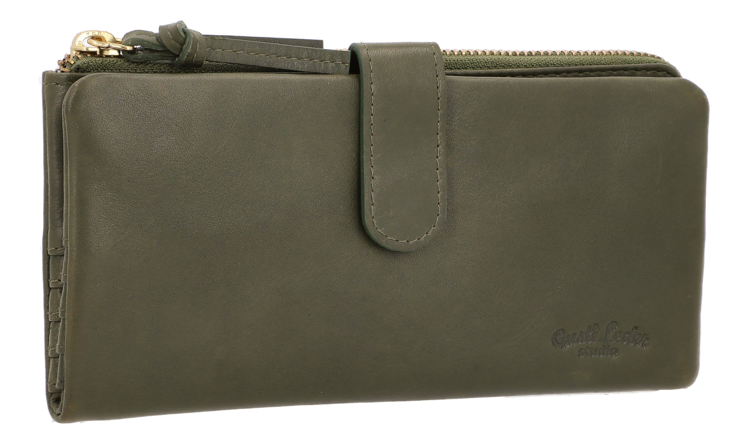 Gusti Leder Geldbörse Gusti Leder Geldbörse Vida (Querformat, 1-tlg., Querformat)