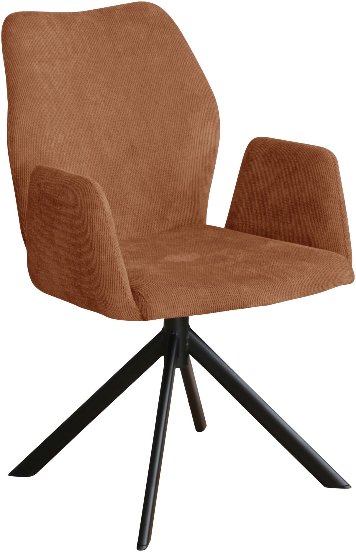 Home affaire Armlehnstuhl Hacienda (Set, 2 St), moderner Cord Bezug