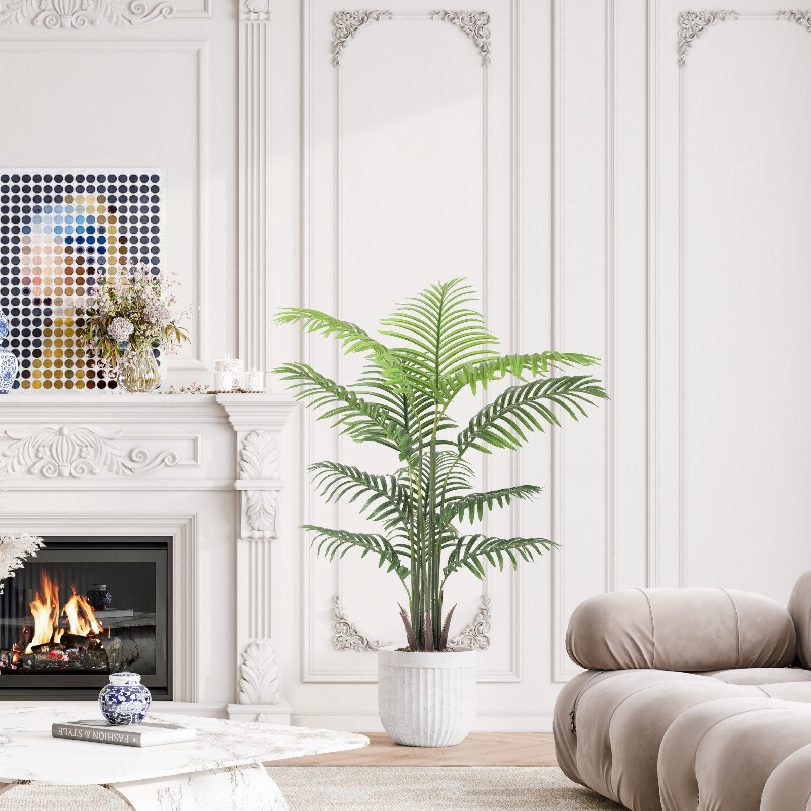 Kunstpflanze Künstliche Pflanzen Kunstbaum, YOLEO, Höhe günstig online kaufen