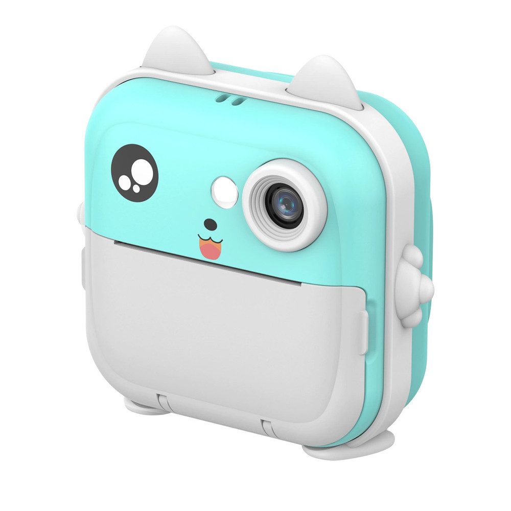 Wozinsky Sofortbildkamera Fotodrucker Digitalkamera Kinderkamera (48.0 MP, Bluetooth, inkl. 11 x 11 x 4,5 cm leicht, Thermodrucker, 48 MP, RGB-Licht, Bluetooth)